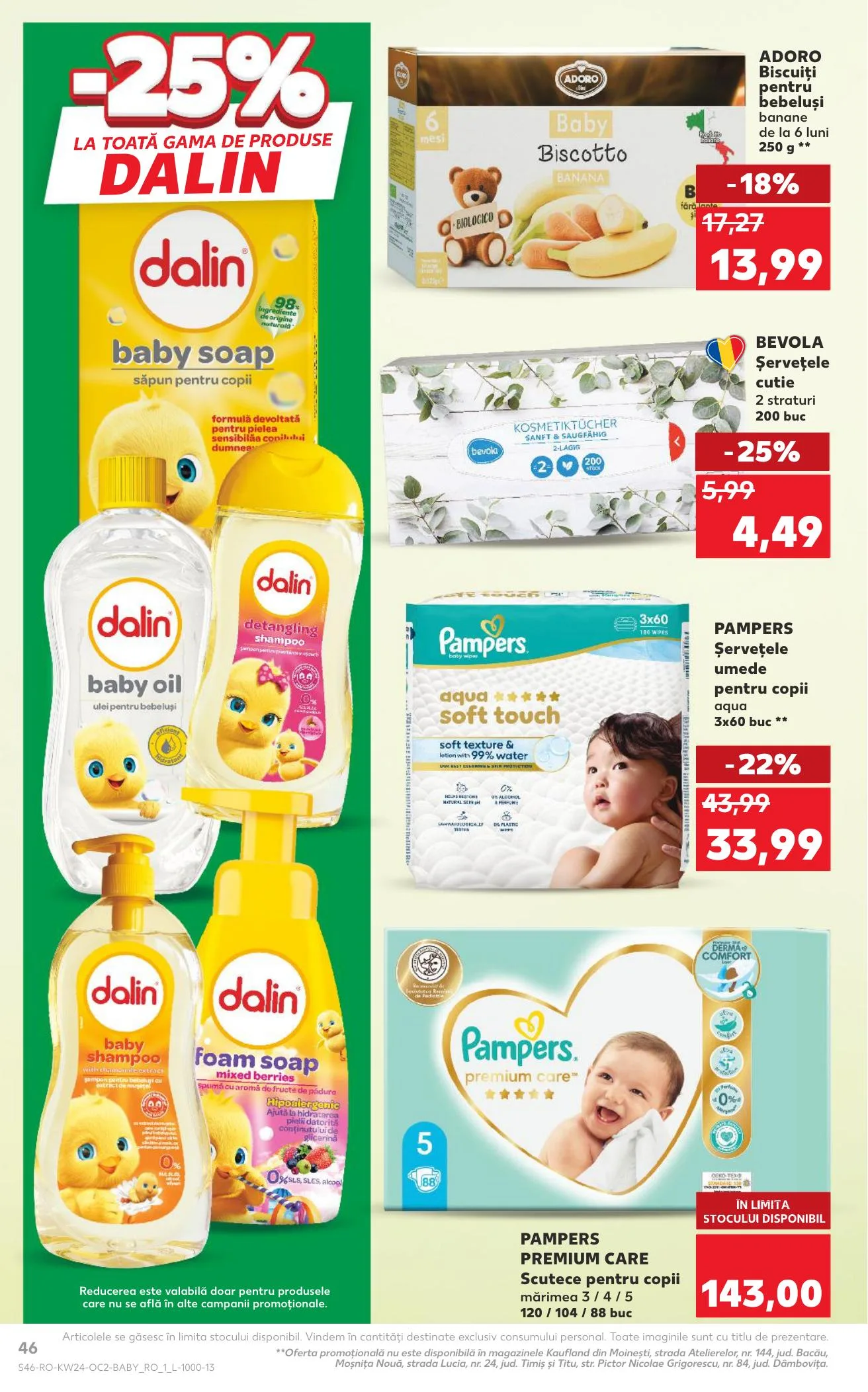 Kaufland akciós újság Románia 06.10–06.16 – 46. oldal
