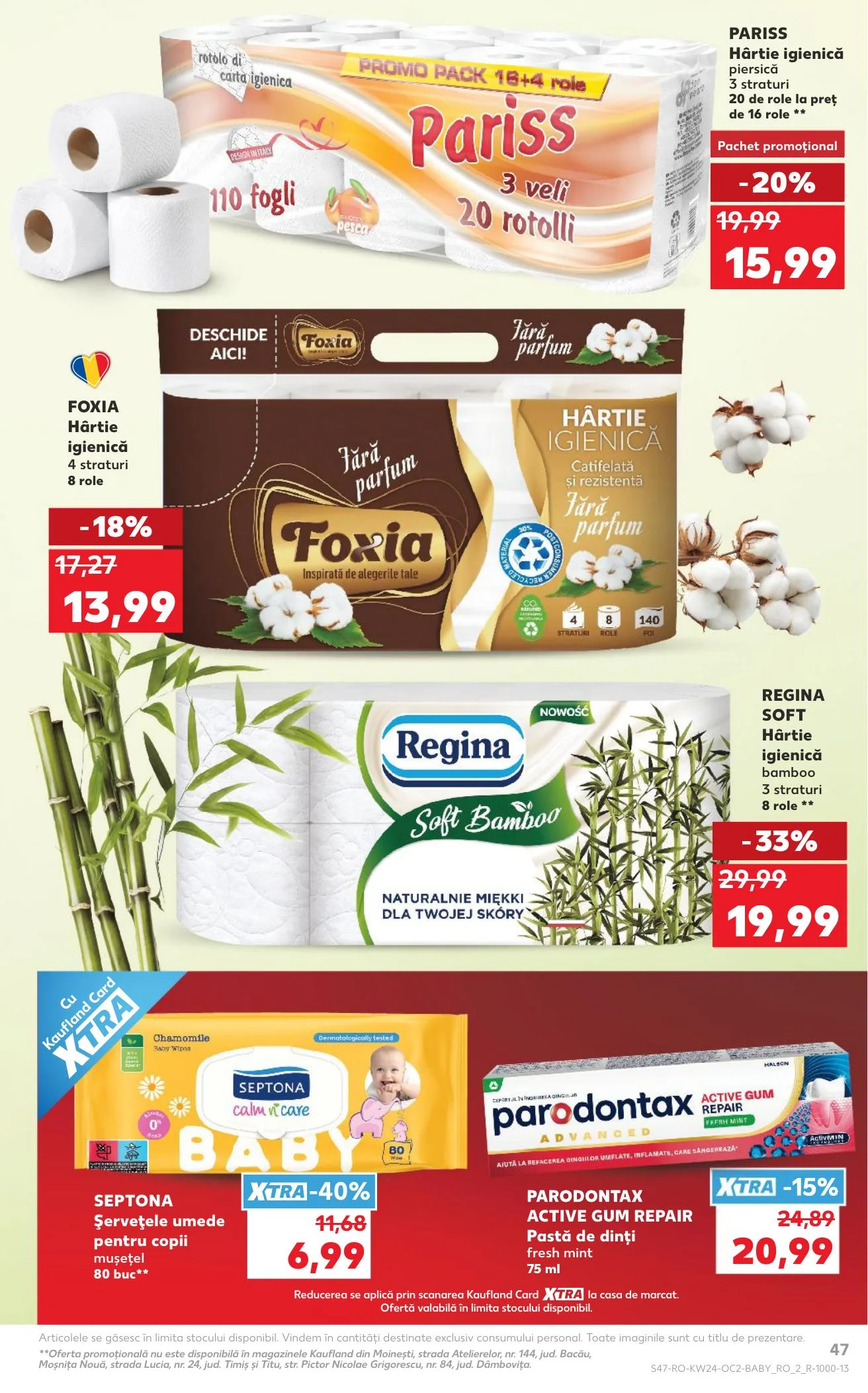 Kaufland akciós újság Románia 06.10–06.16 – 47. oldal