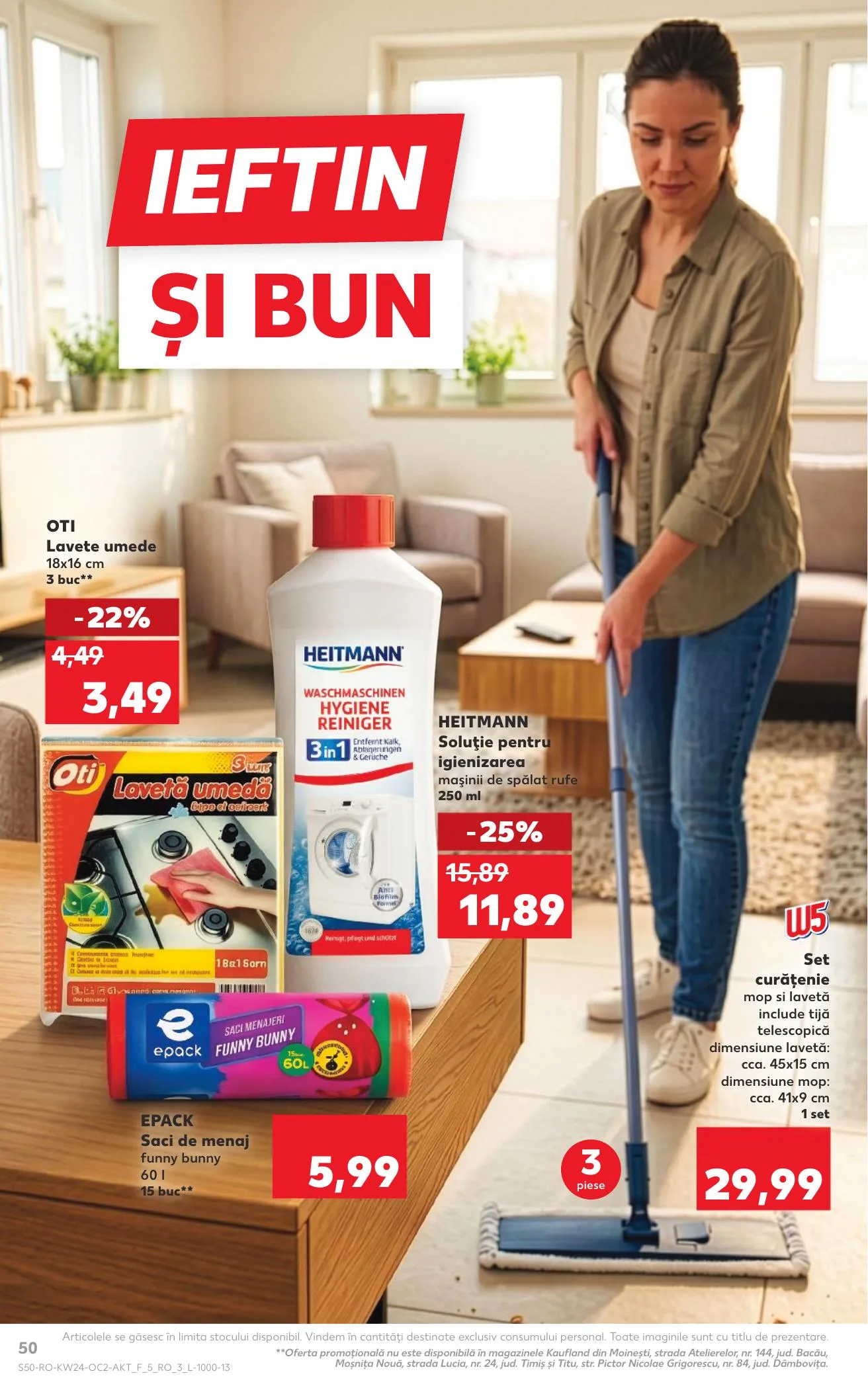 Kaufland akciós újság Románia 06.10–06.16 – 50. oldal