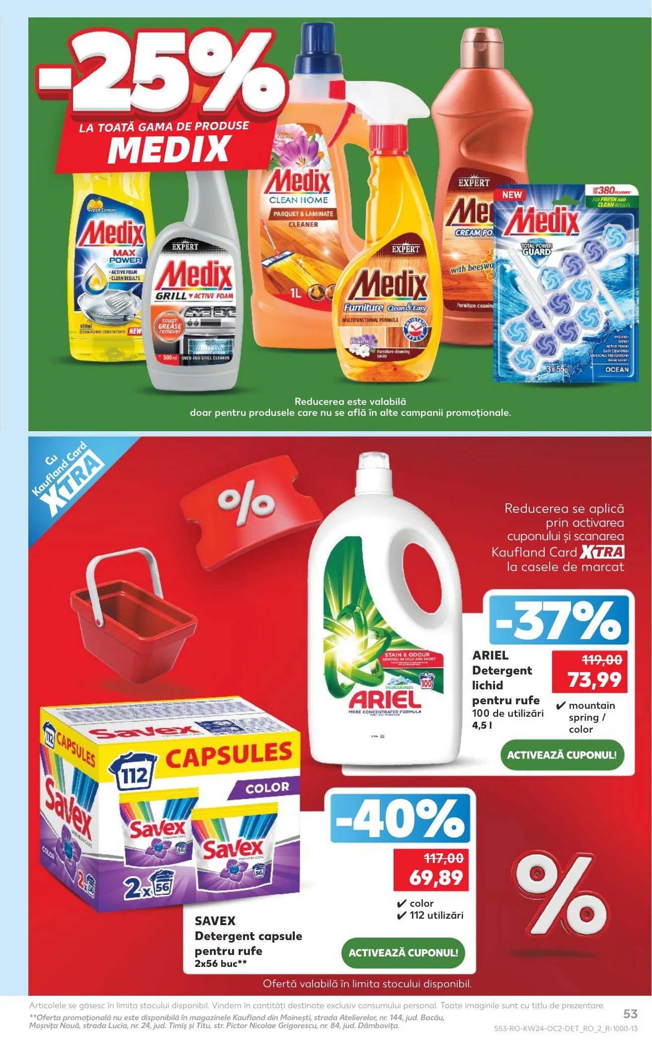 Kaufland akciós újság Románia 06.10–06.16 – 53. oldal