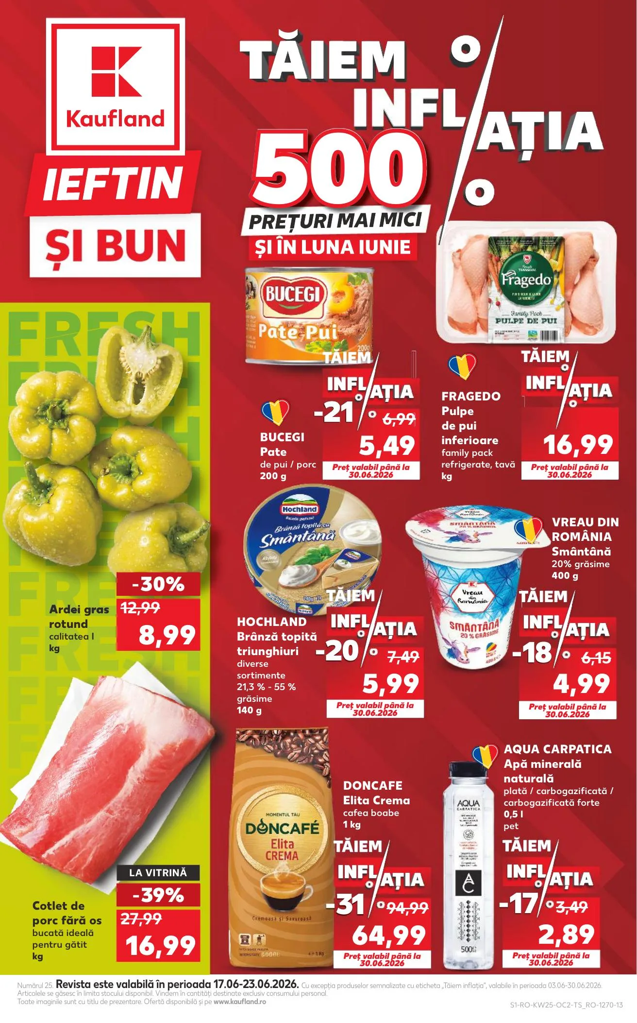 Kaufland akciós újság Románia 06.17–06.23