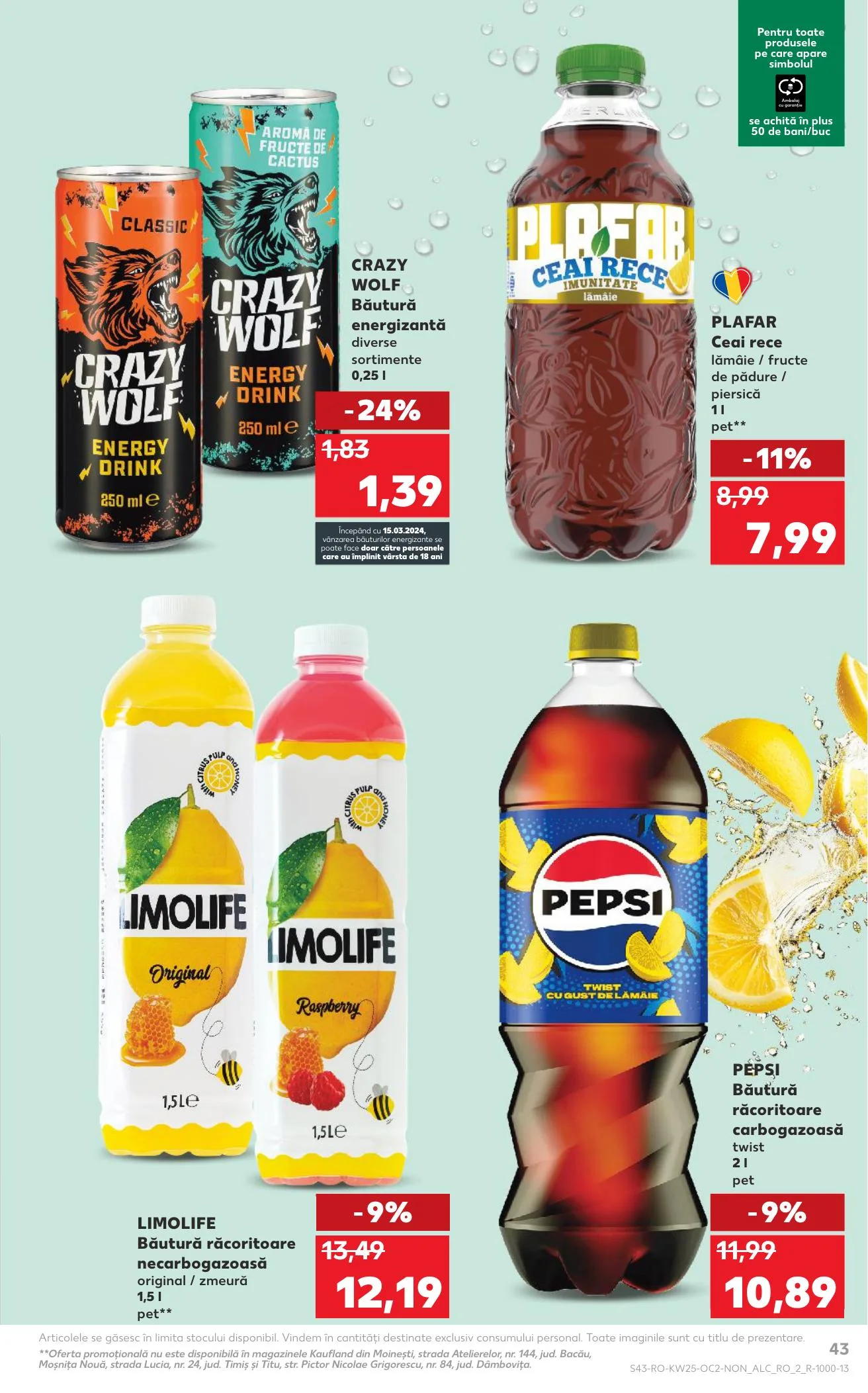 Kaufland akciós újság Románia 06.17–06.23 – 43. oldal