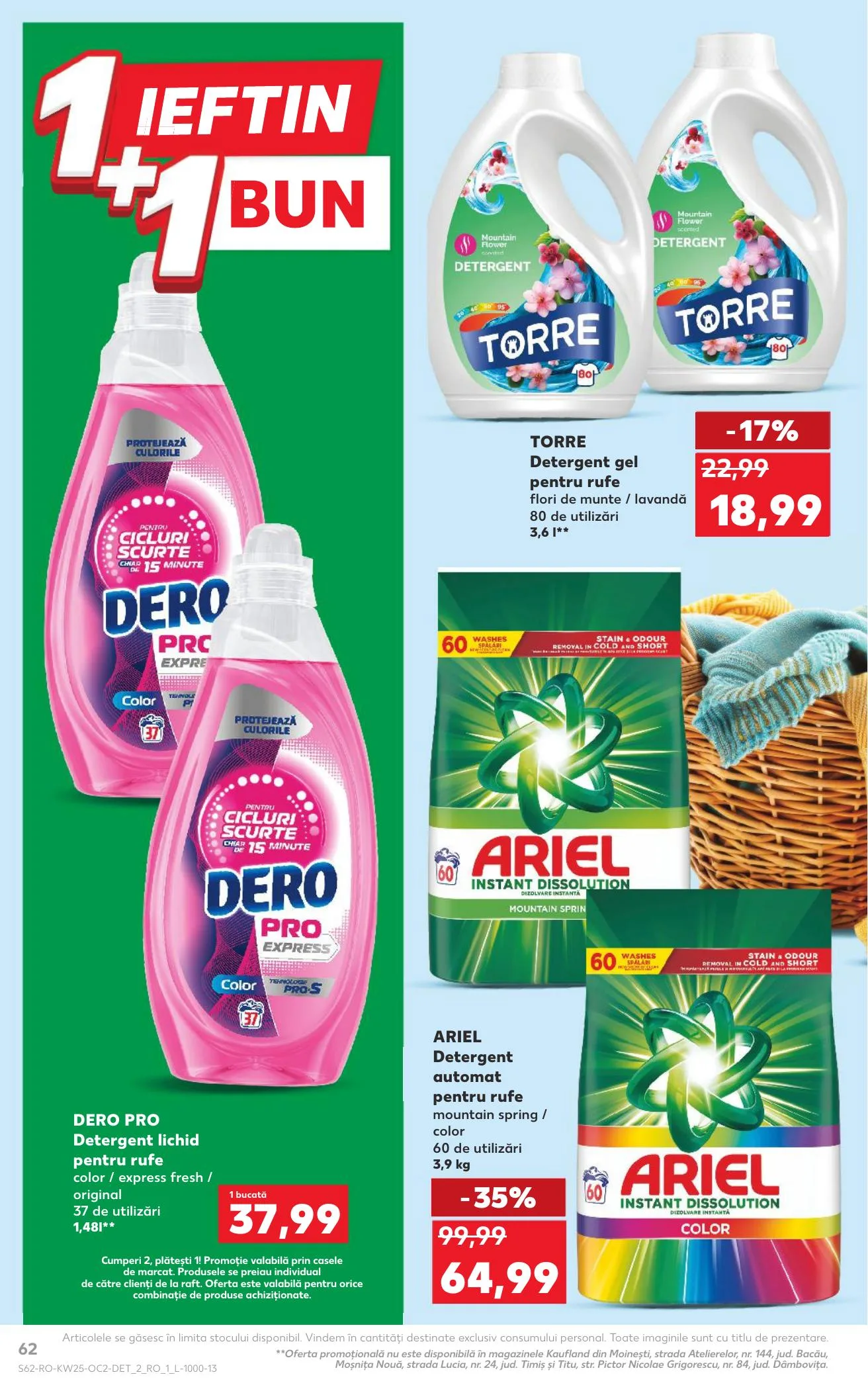 Kaufland akciós újság Románia 06.17–06.23 – 62. oldal