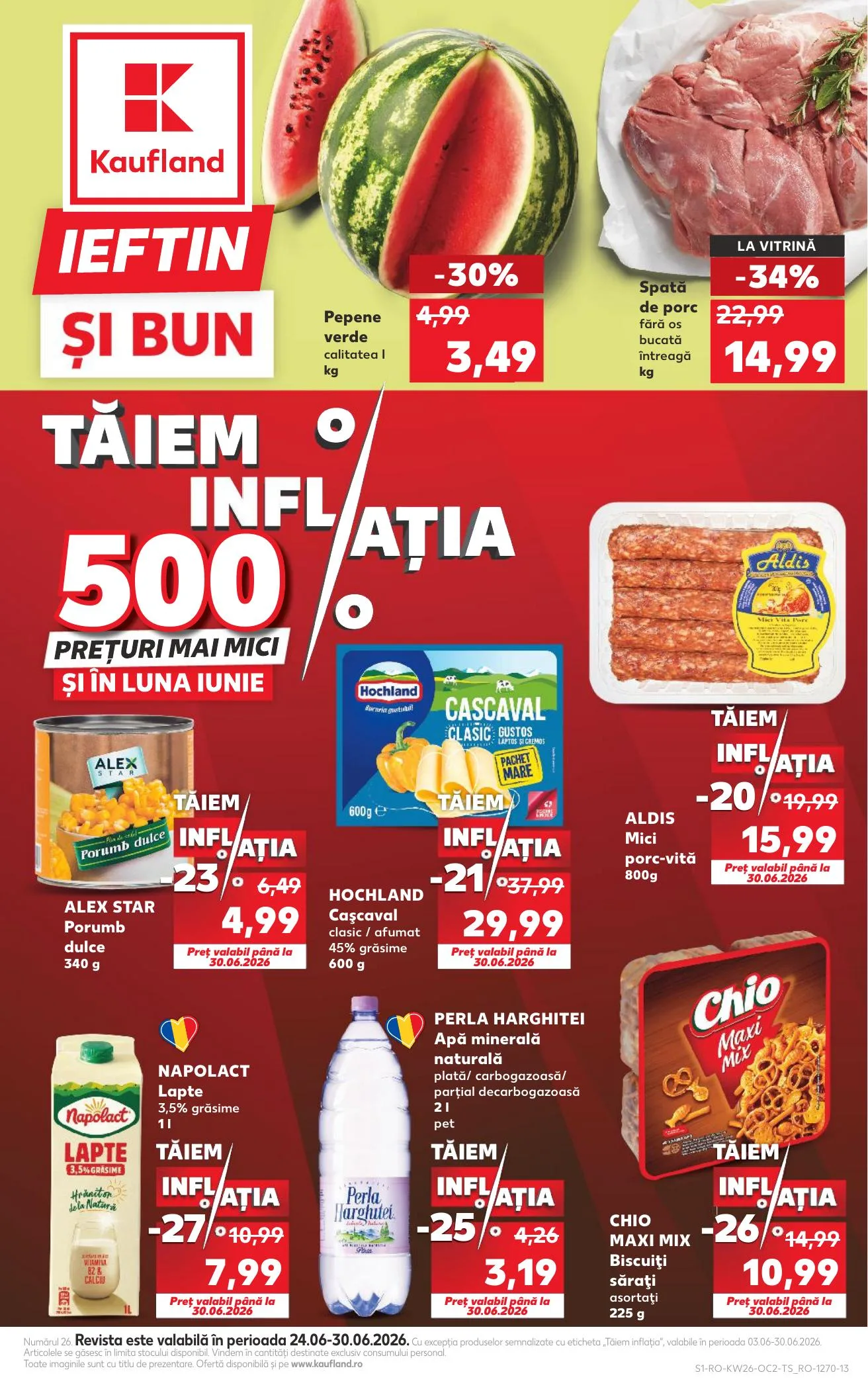 Kaufland akciós újság Románia 06.24–06.30
