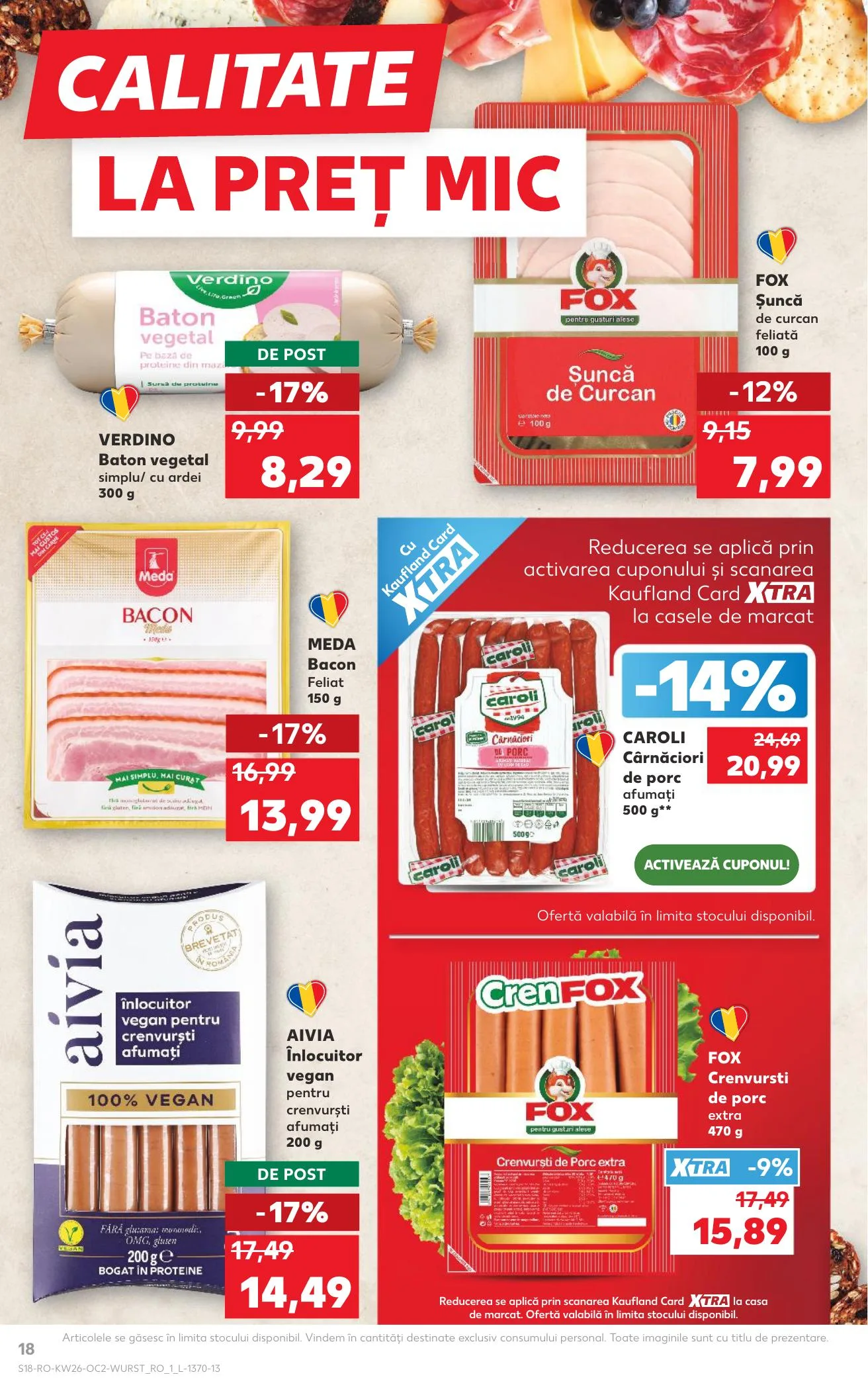 Kaufland akciós újság Románia 06.24–06.30 – 18. oldal