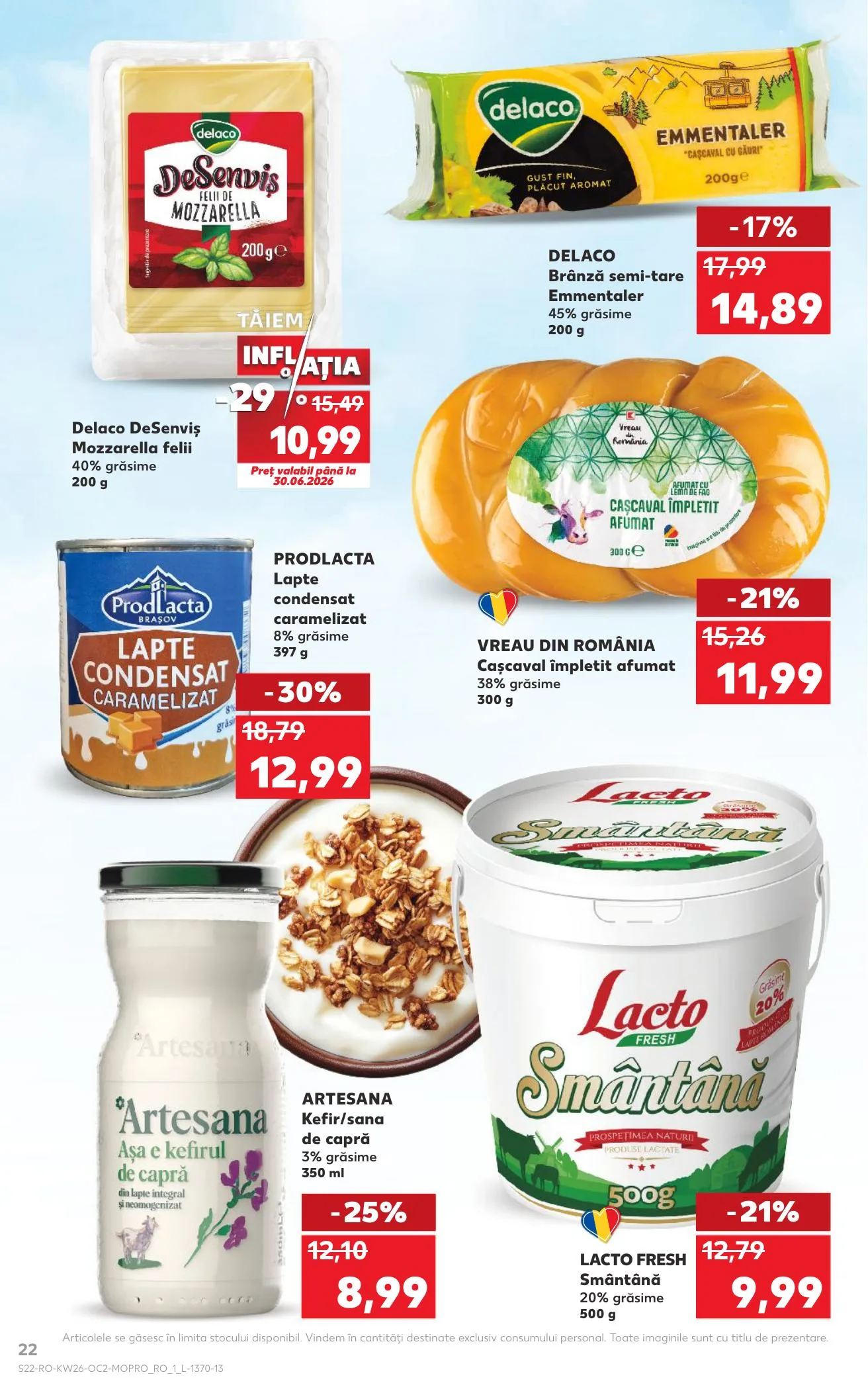 Kaufland akciós újság Románia 06.24–06.30 – 22. oldal