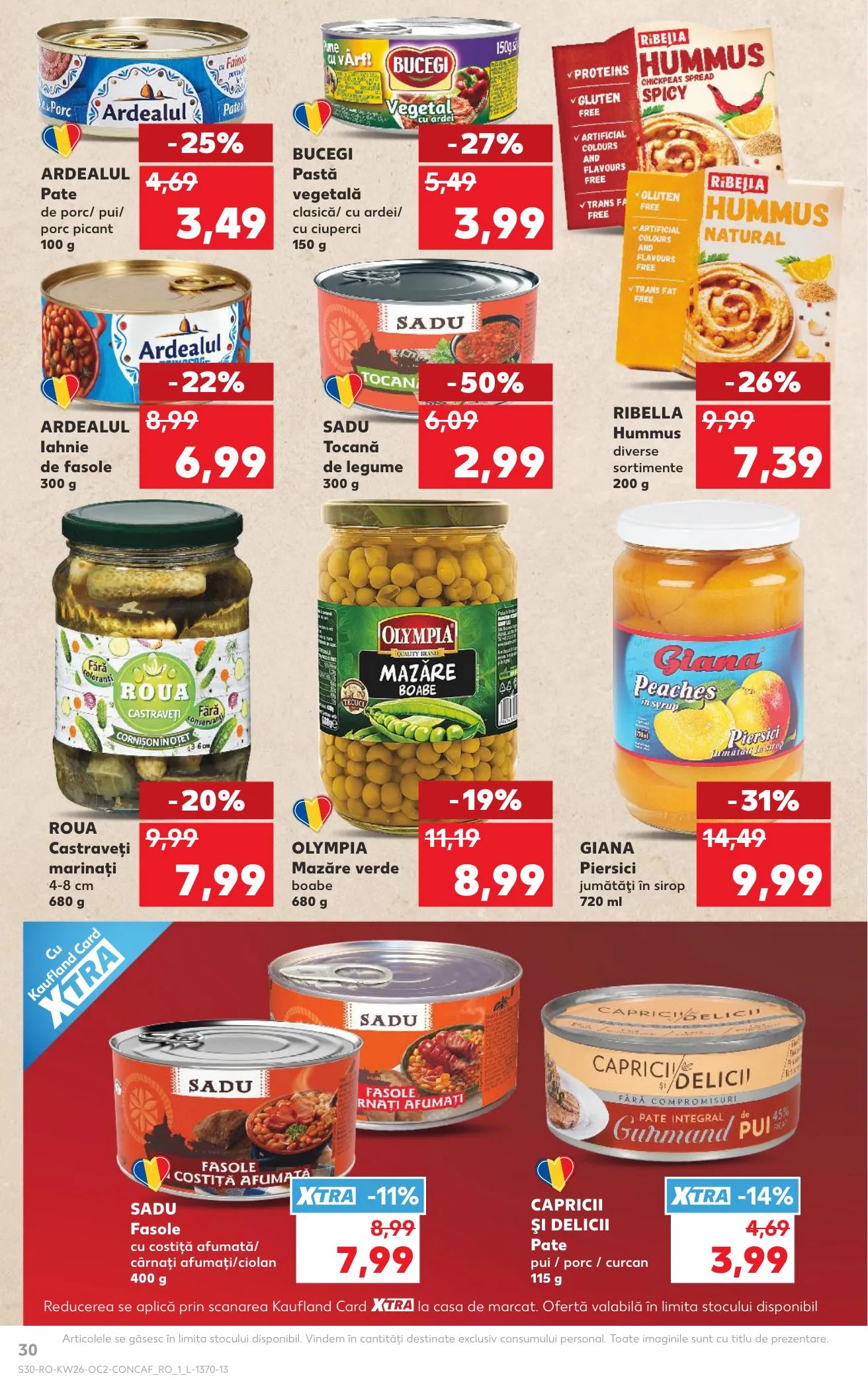 Kaufland akciós újság Románia 06.24–06.30 – 30. oldal