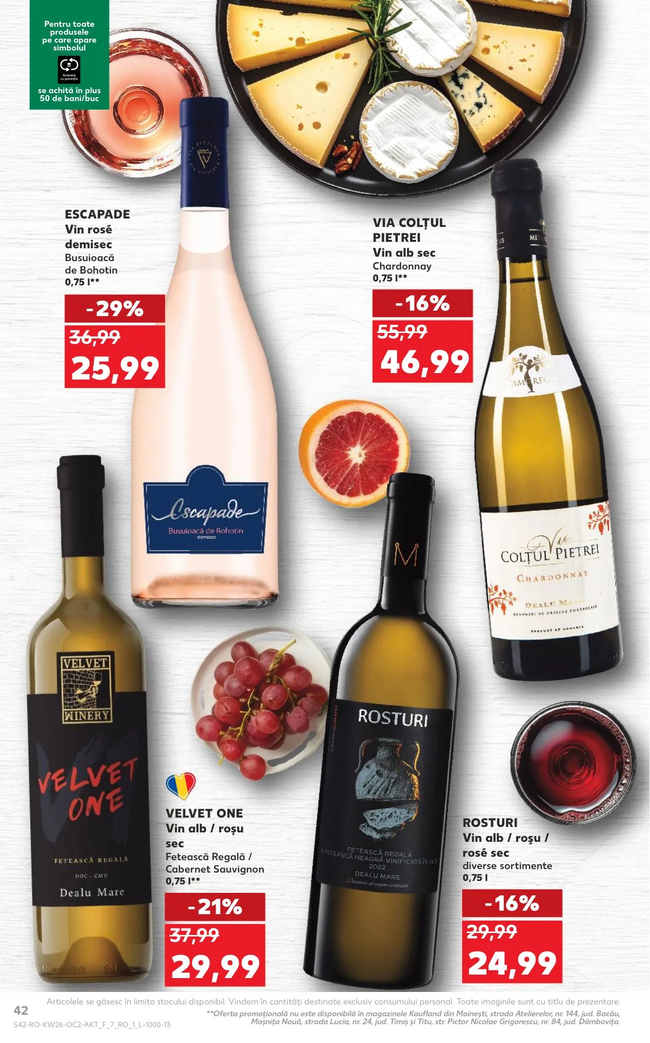 Kaufland akciós újság Románia 06.24–06.30 – 42. oldal