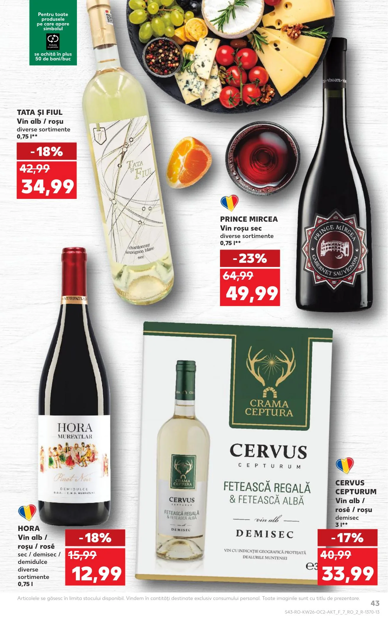 Kaufland akciós újság Románia 06.24–06.30 – 43. oldal