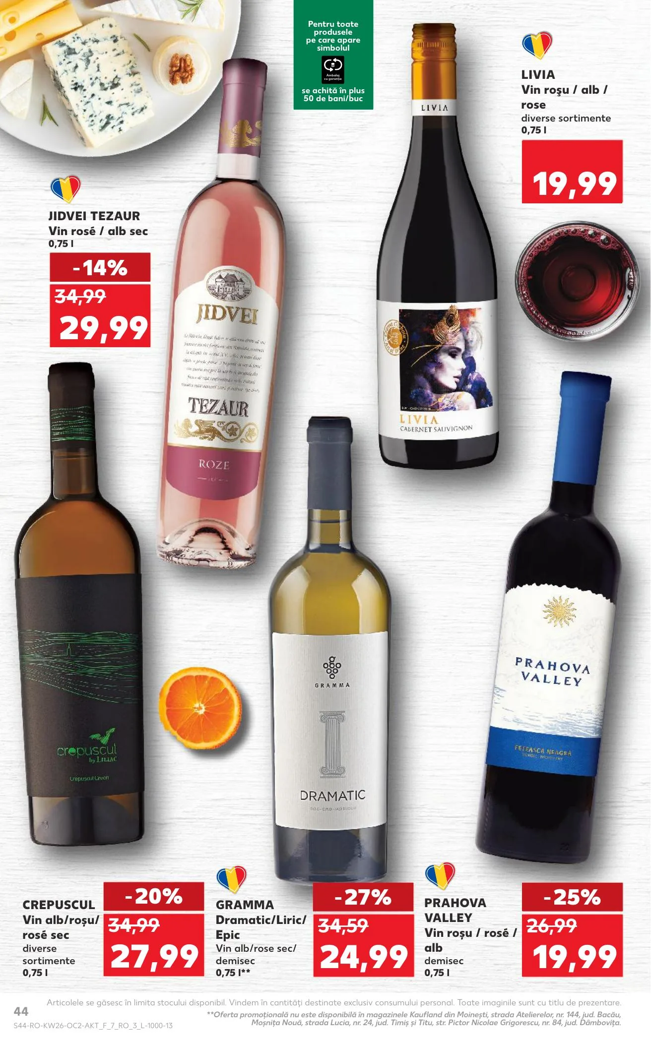 Kaufland akciós újság Románia 06.24–06.30 – 44. oldal