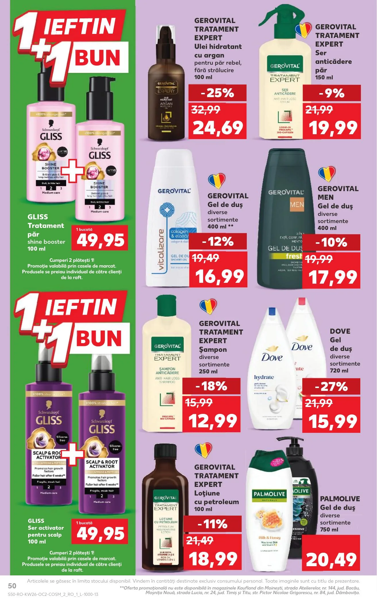 Kaufland akciós újság Románia 06.24–06.30 – 50. oldal