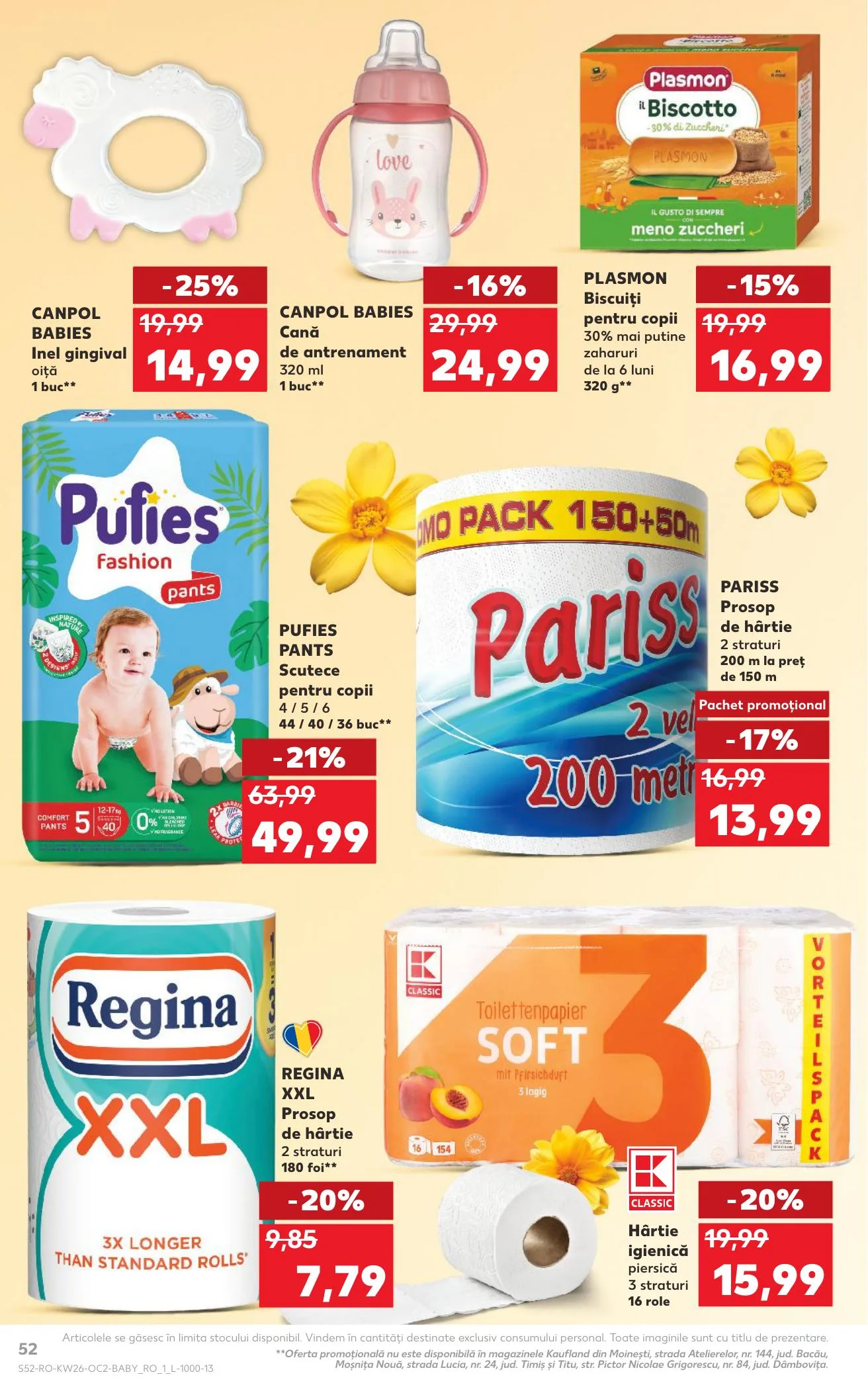 Kaufland akciós újság Románia 06.24–06.30 – 52. oldal