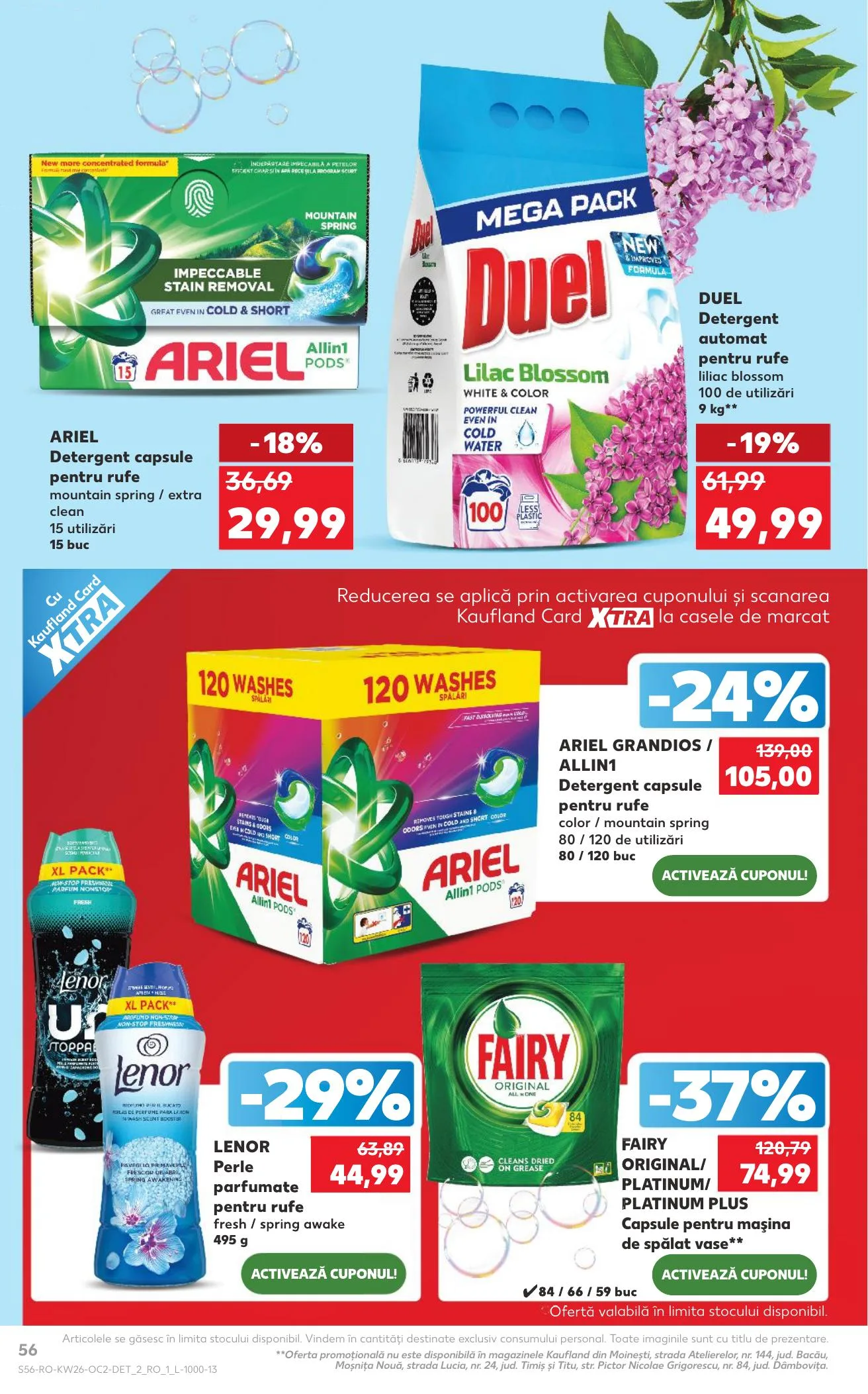 Kaufland akciós újság Románia 06.24–06.30 – 56. oldal