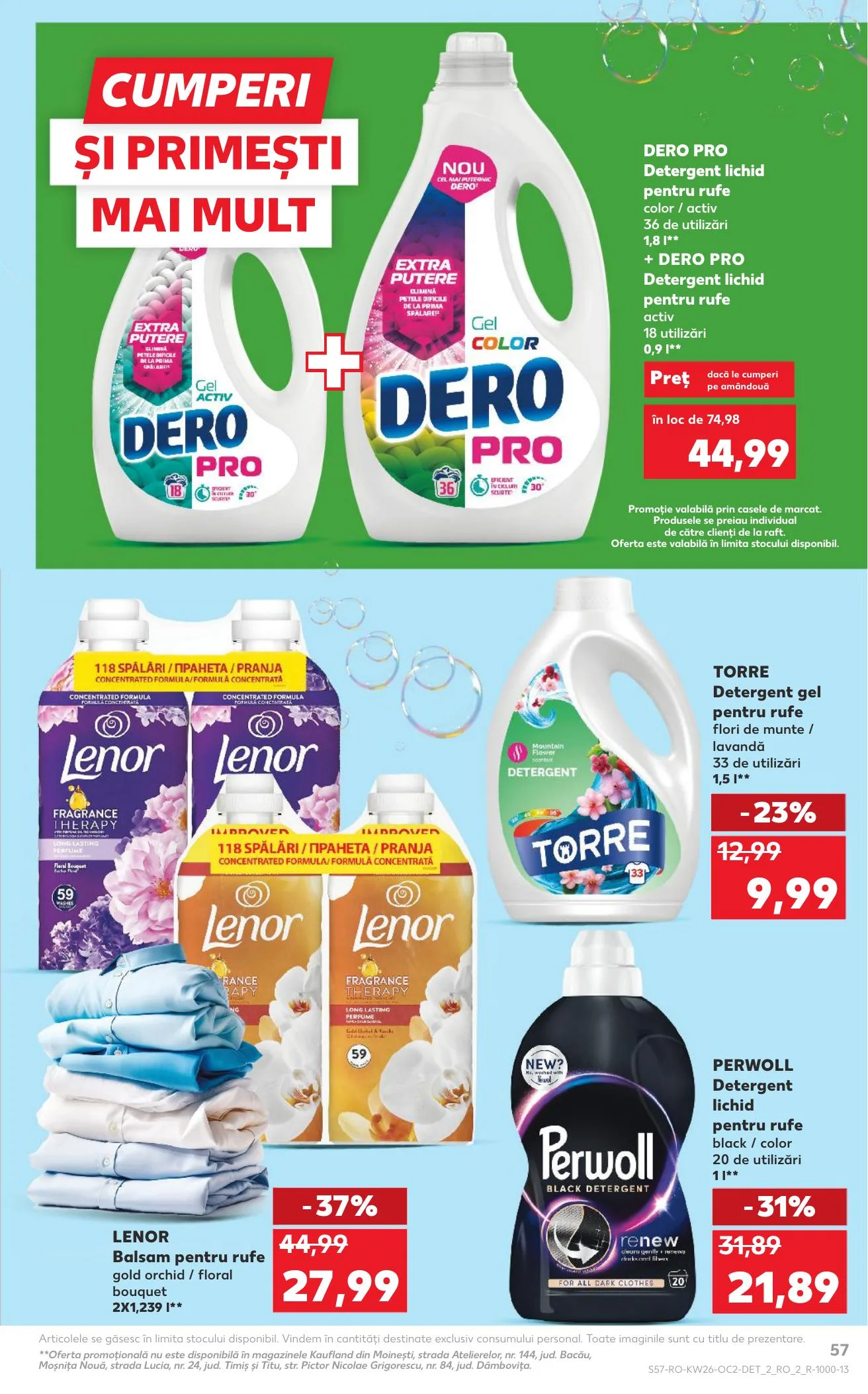 Kaufland akciós újság Románia 06.24–06.30 – 57. oldal