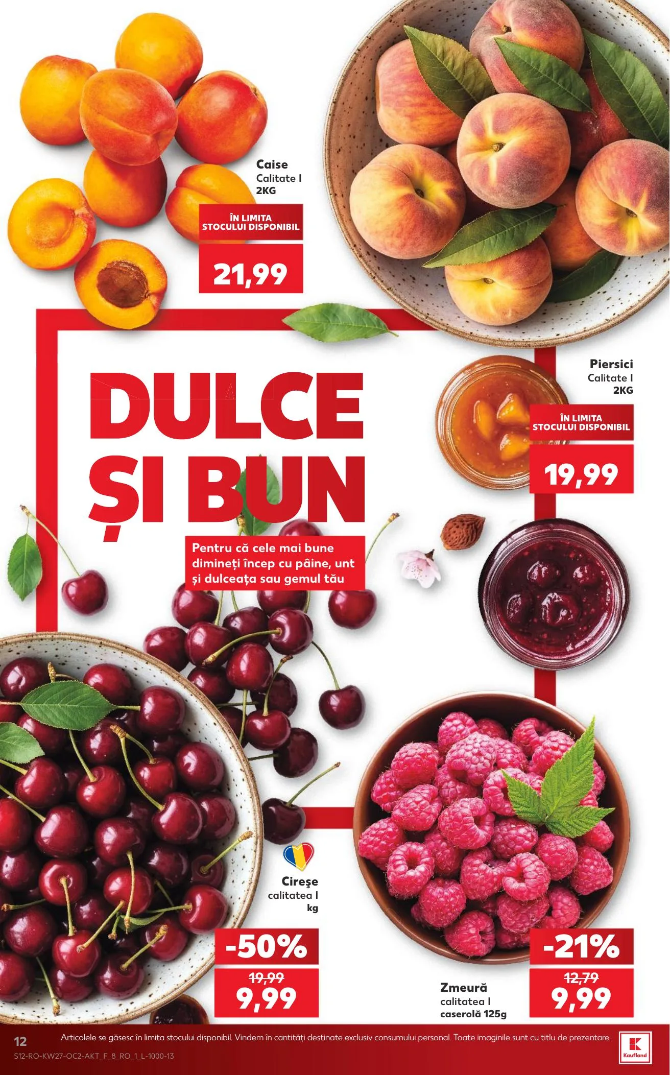 Kaufland akciós újság Románia 07.01–07.07 – 12. oldal