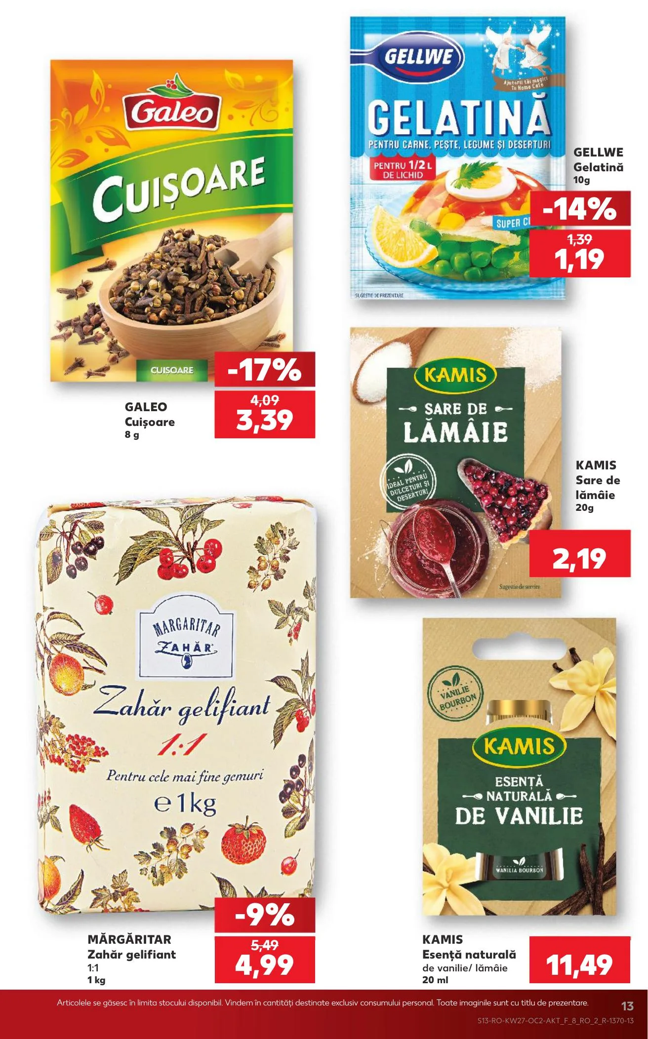 Kaufland akciós újság Románia 07.01–07.07 – 13. oldal