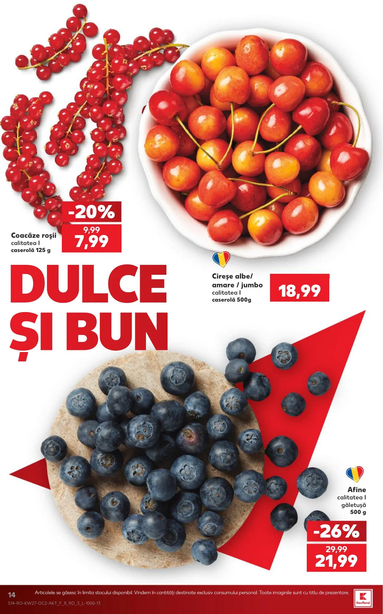 Kaufland akciós újság Románia 07.01–07.07 – 14. oldal