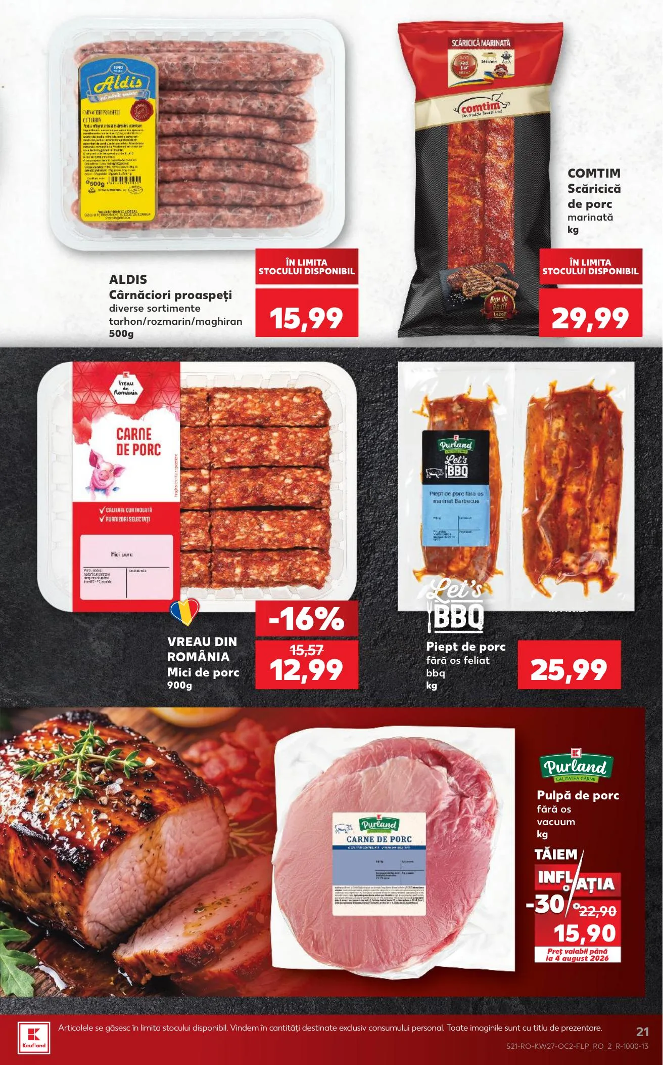Kaufland akciós újság Románia 07.01–07.07 – 21. oldal