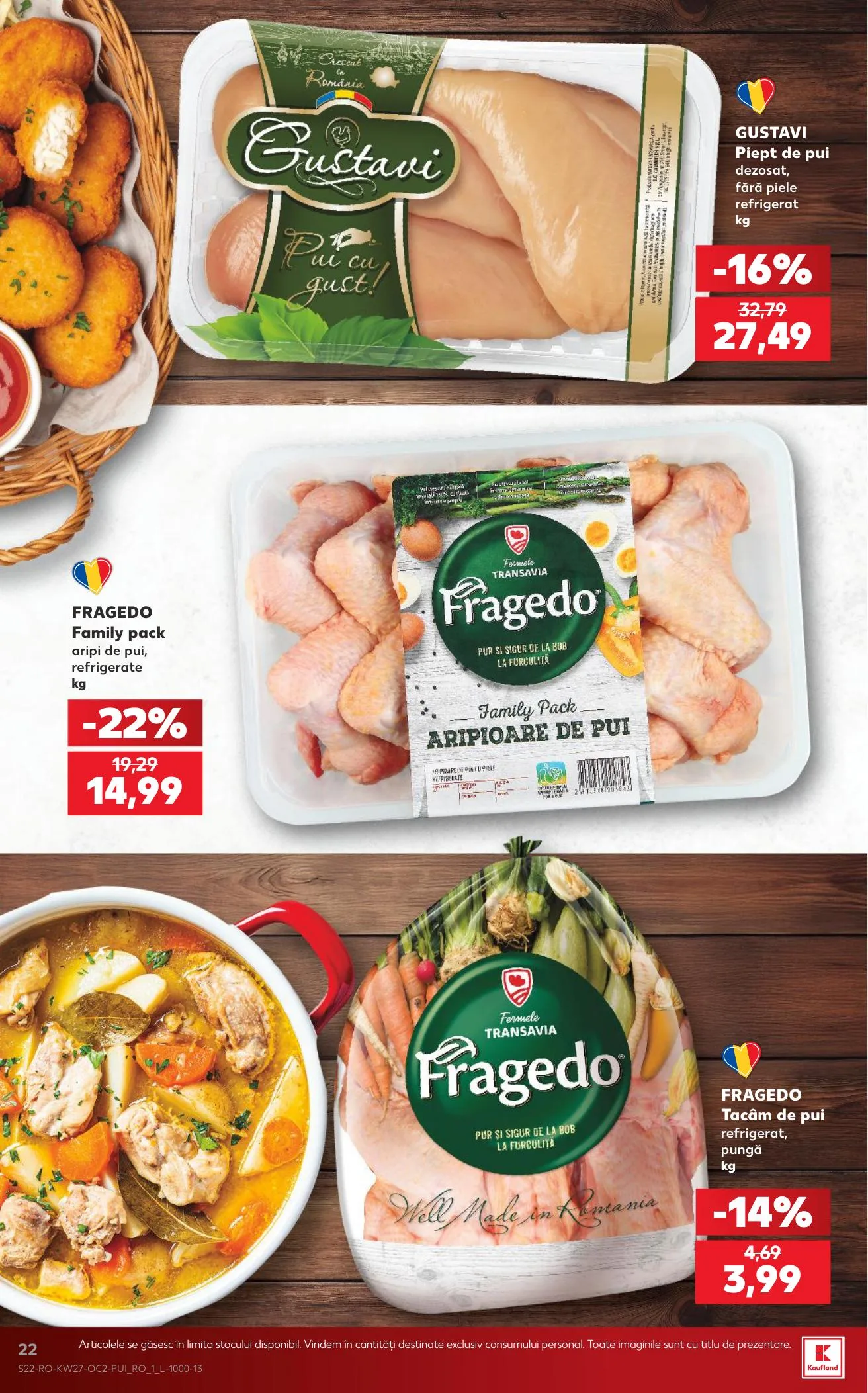 Kaufland akciós újság Románia 07.01–07.07 – 22. oldal