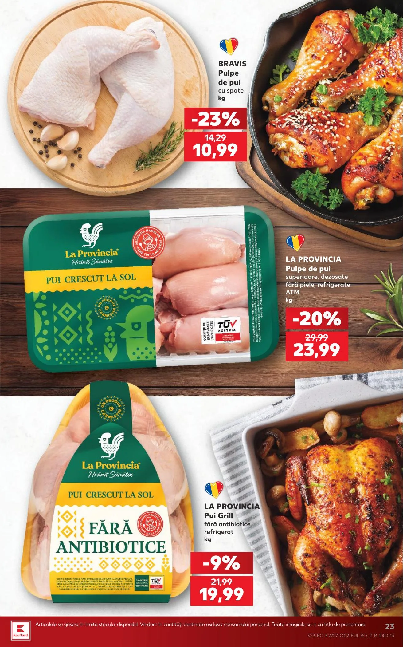 Kaufland akciós újság Románia 07.01–07.07 – 23. oldal