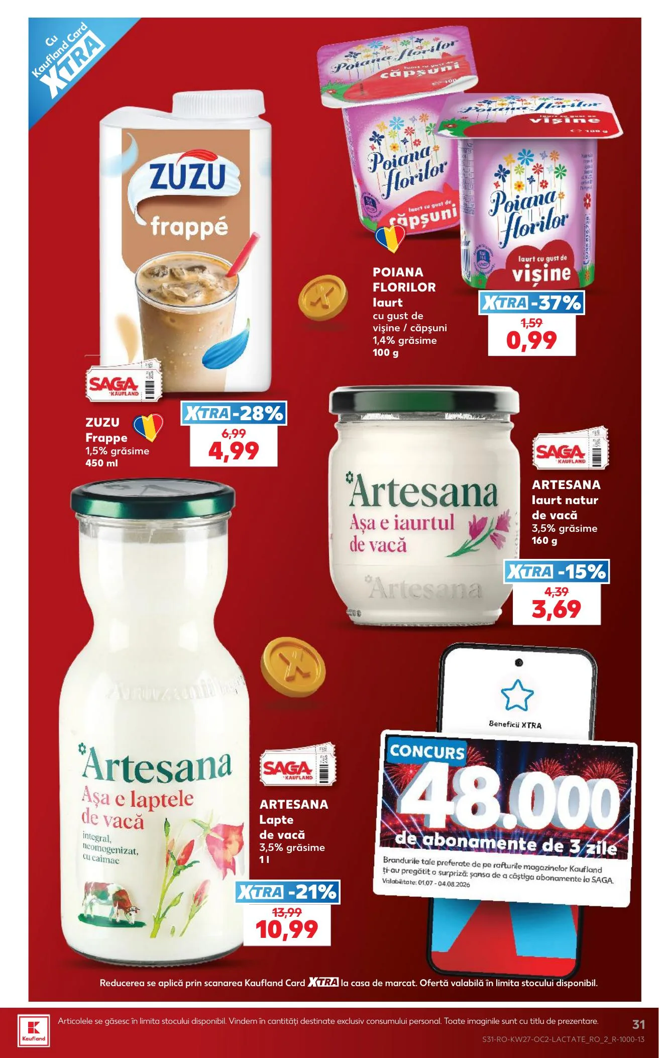 Kaufland akciós újság Románia 07.01–07.07 – 31. oldal
