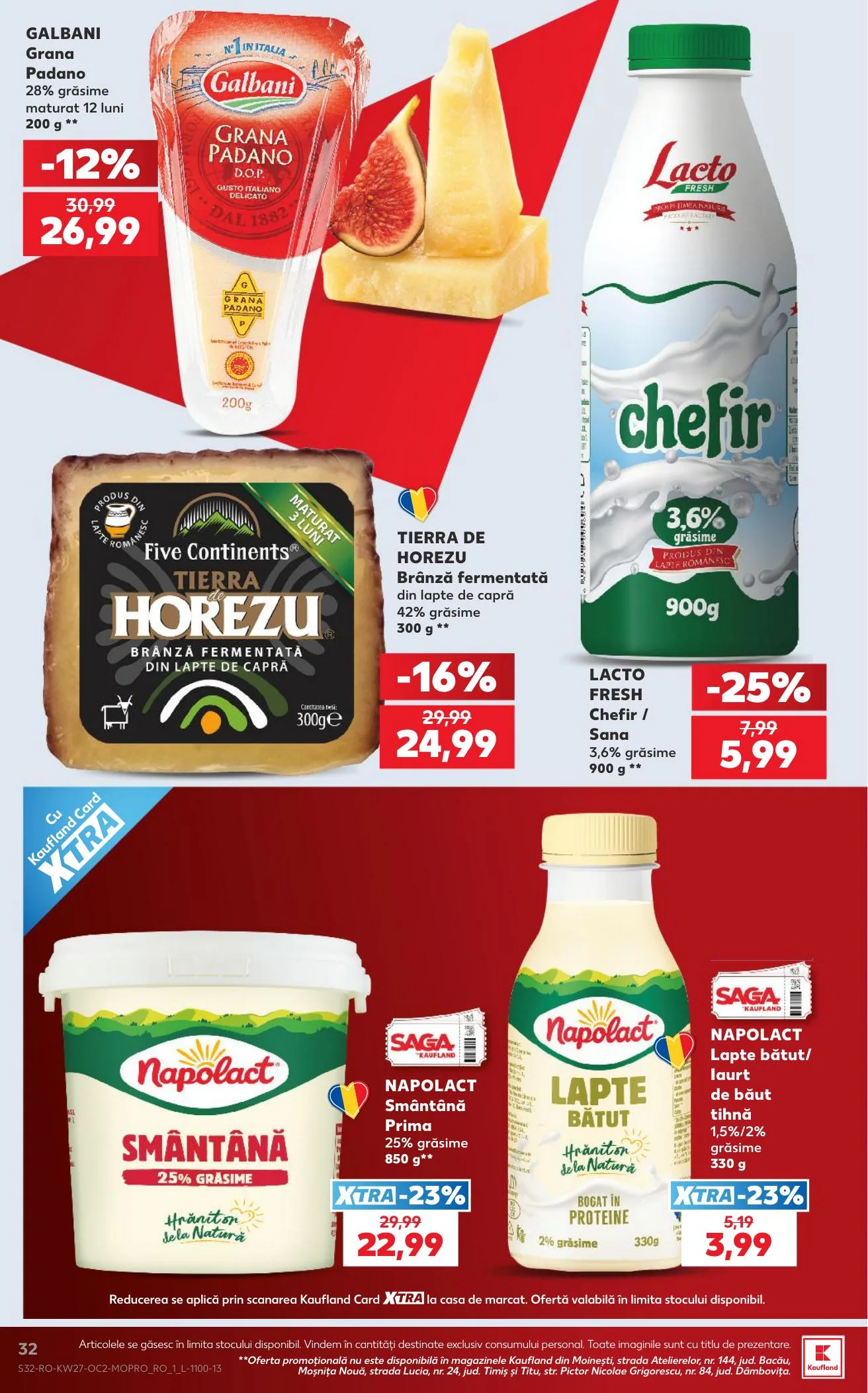 Kaufland akciós újság Románia 07.01–07.07 – 32. oldal
