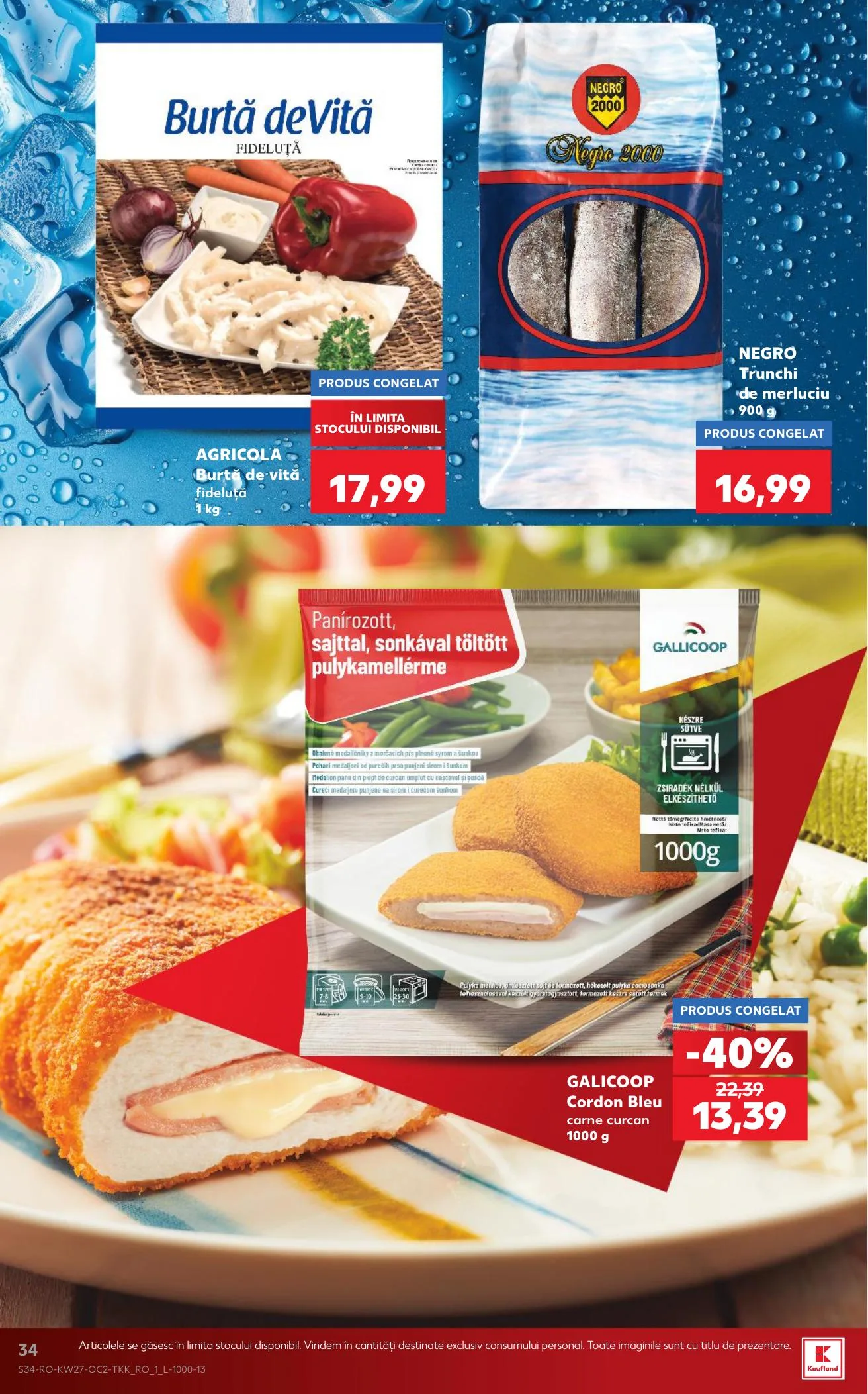Kaufland akciós újság Románia 07.01–07.07 – 34. oldal