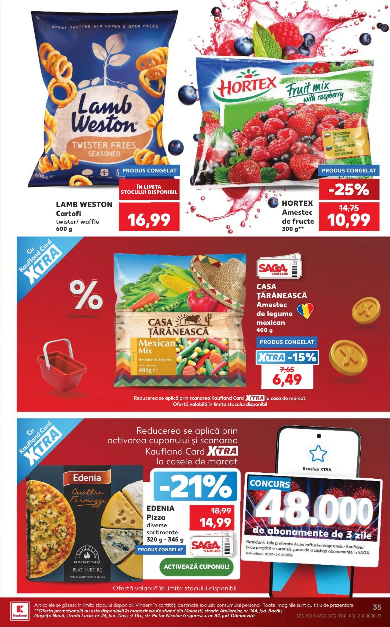 Kaufland akciós újság Románia 07.01–07.07 – 35. oldal