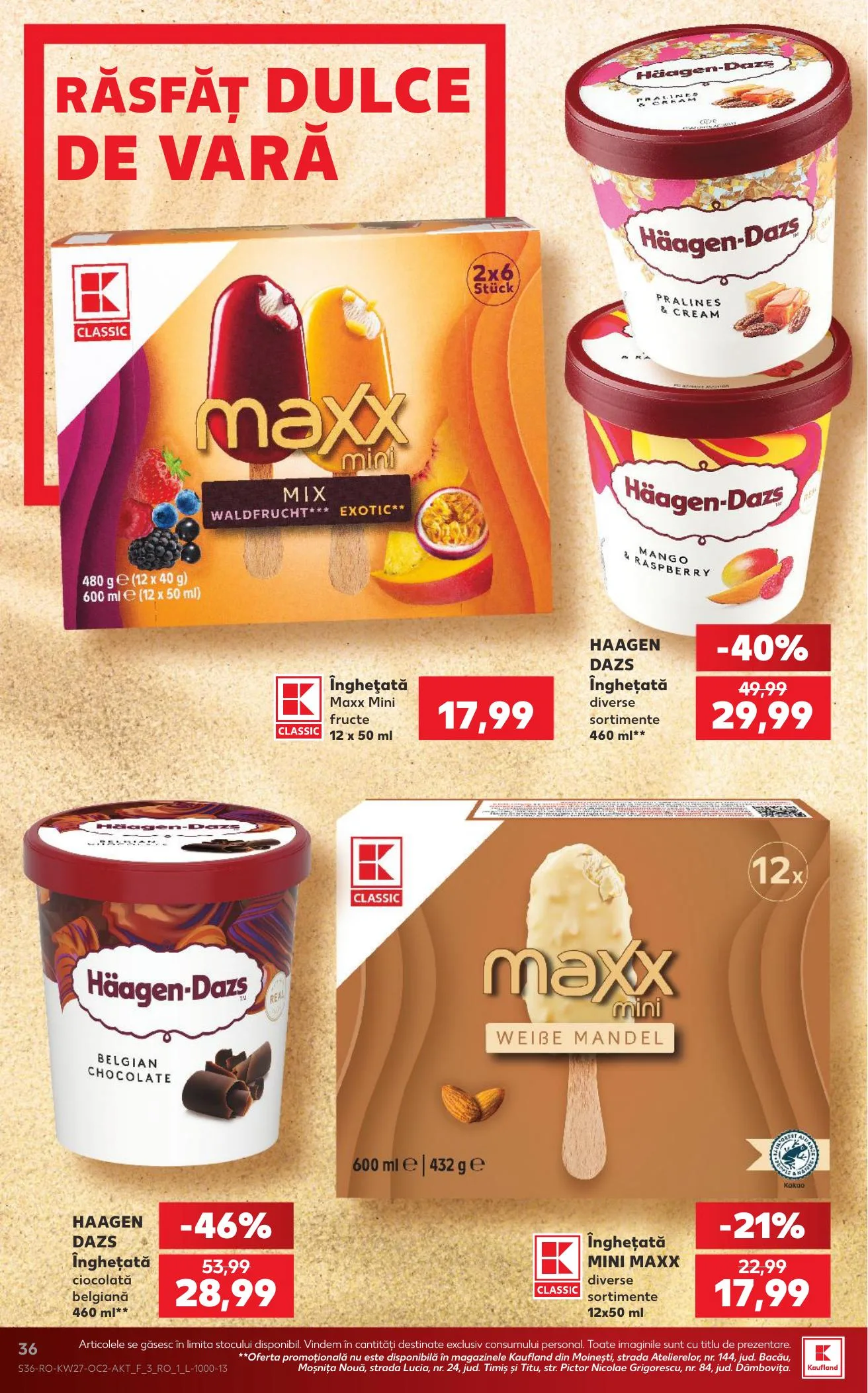 Kaufland akciós újság Románia 07.01–07.07 – 36. oldal