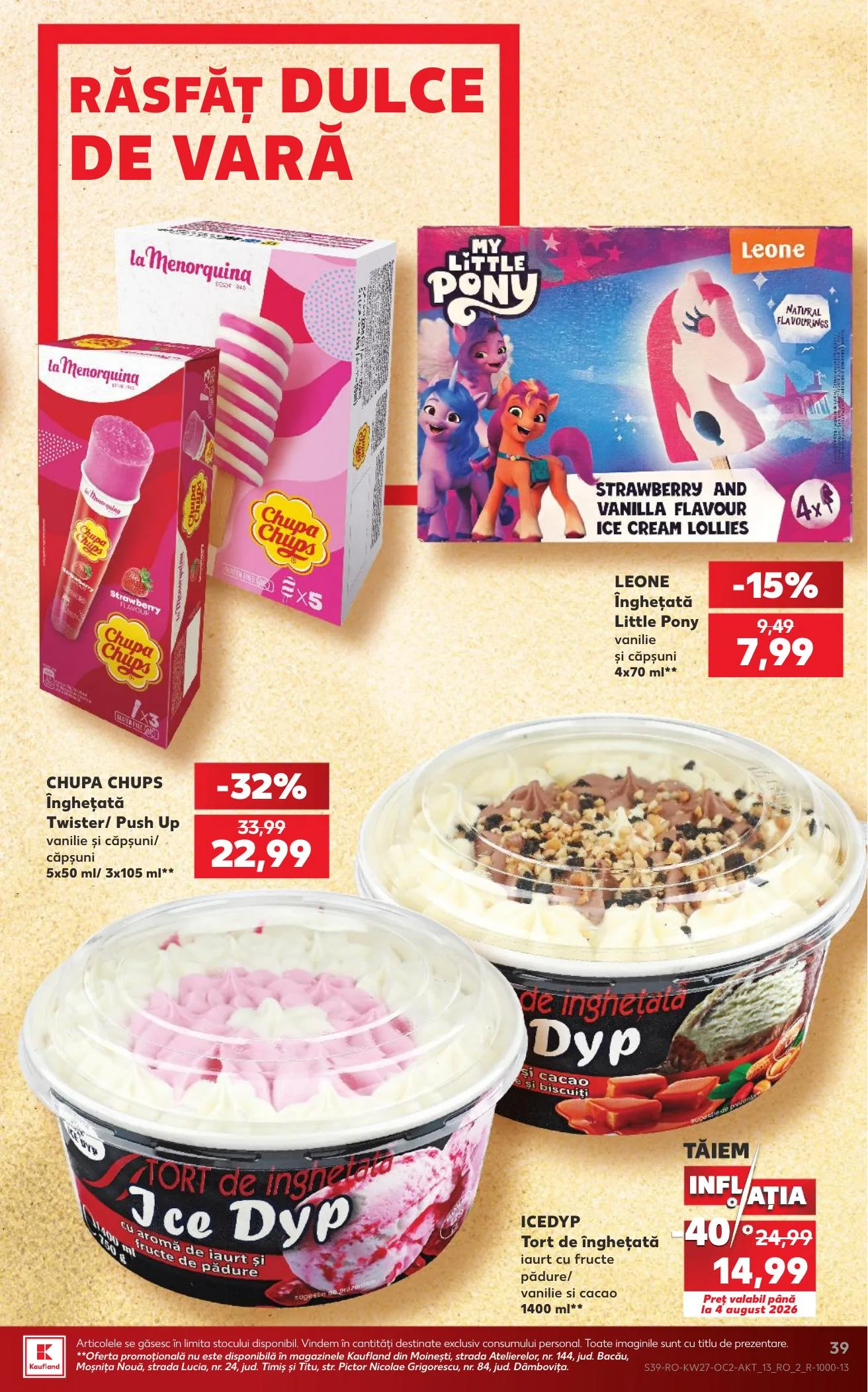 Kaufland akciós újság Románia 07.01–07.07 – 39. oldal