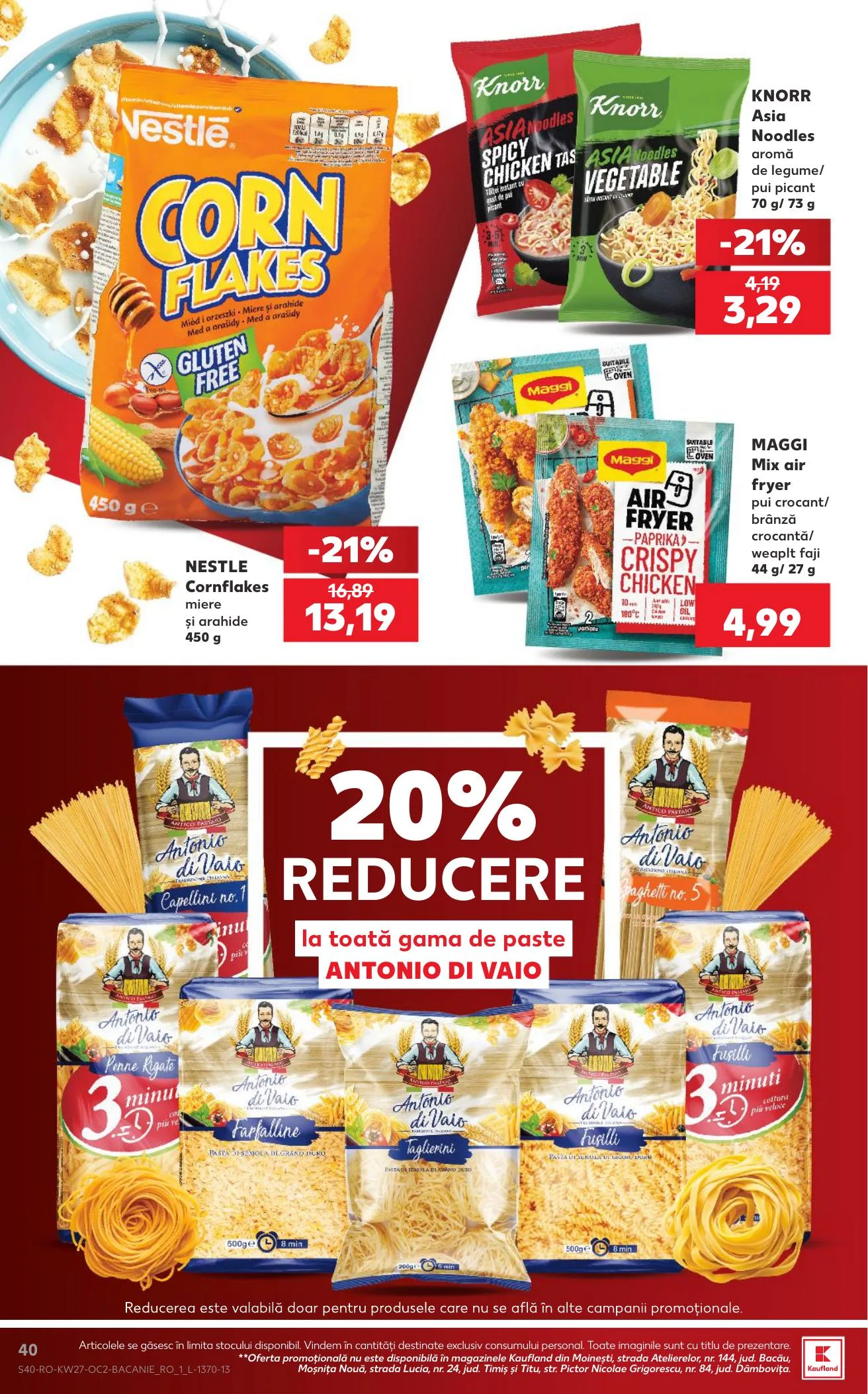 Kaufland akciós újság Románia 07.01–07.07 – 40. oldal