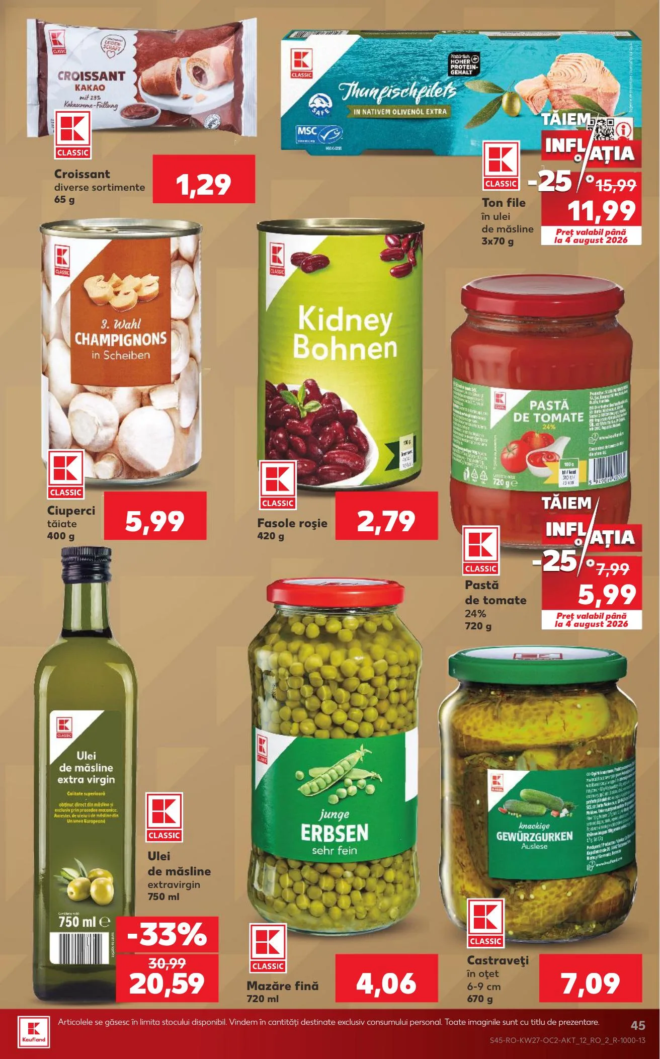 Kaufland akciós újság Románia 07.01–07.07 – 45. oldal