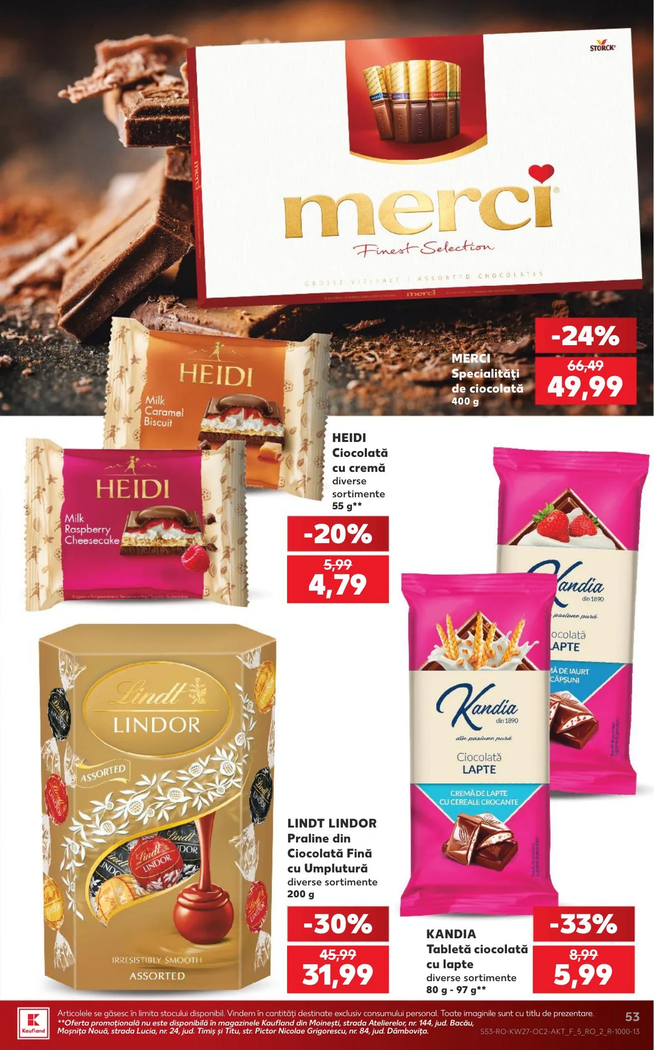 Kaufland akciós újság Románia 07.01–07.07 – 53. oldal