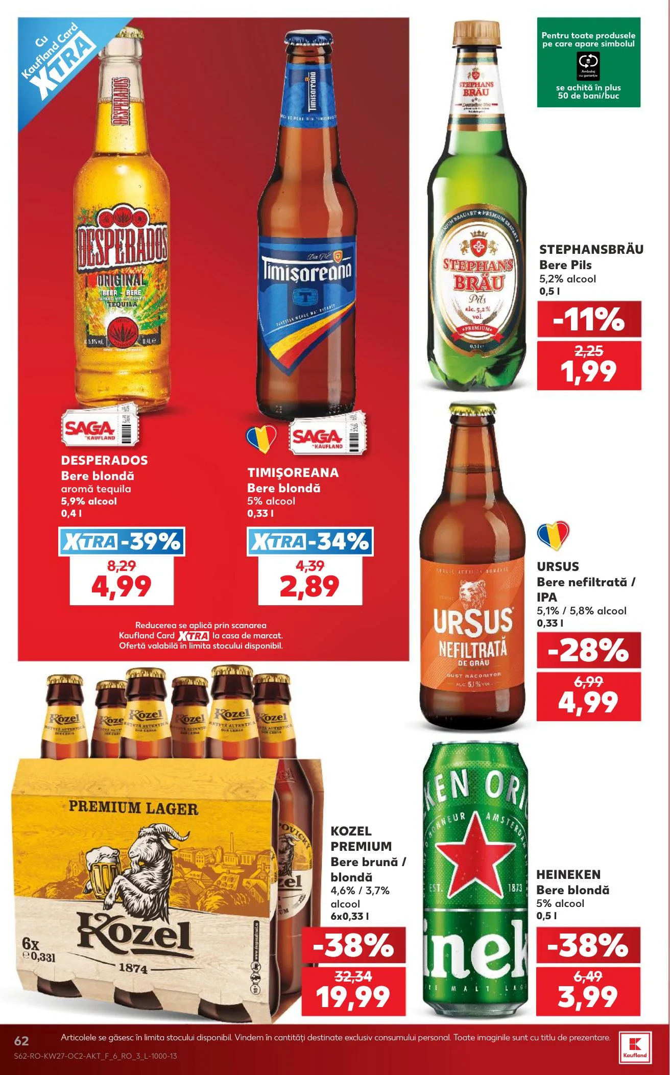 Kaufland akciós újság Románia 07.01–07.07 – 62. oldal