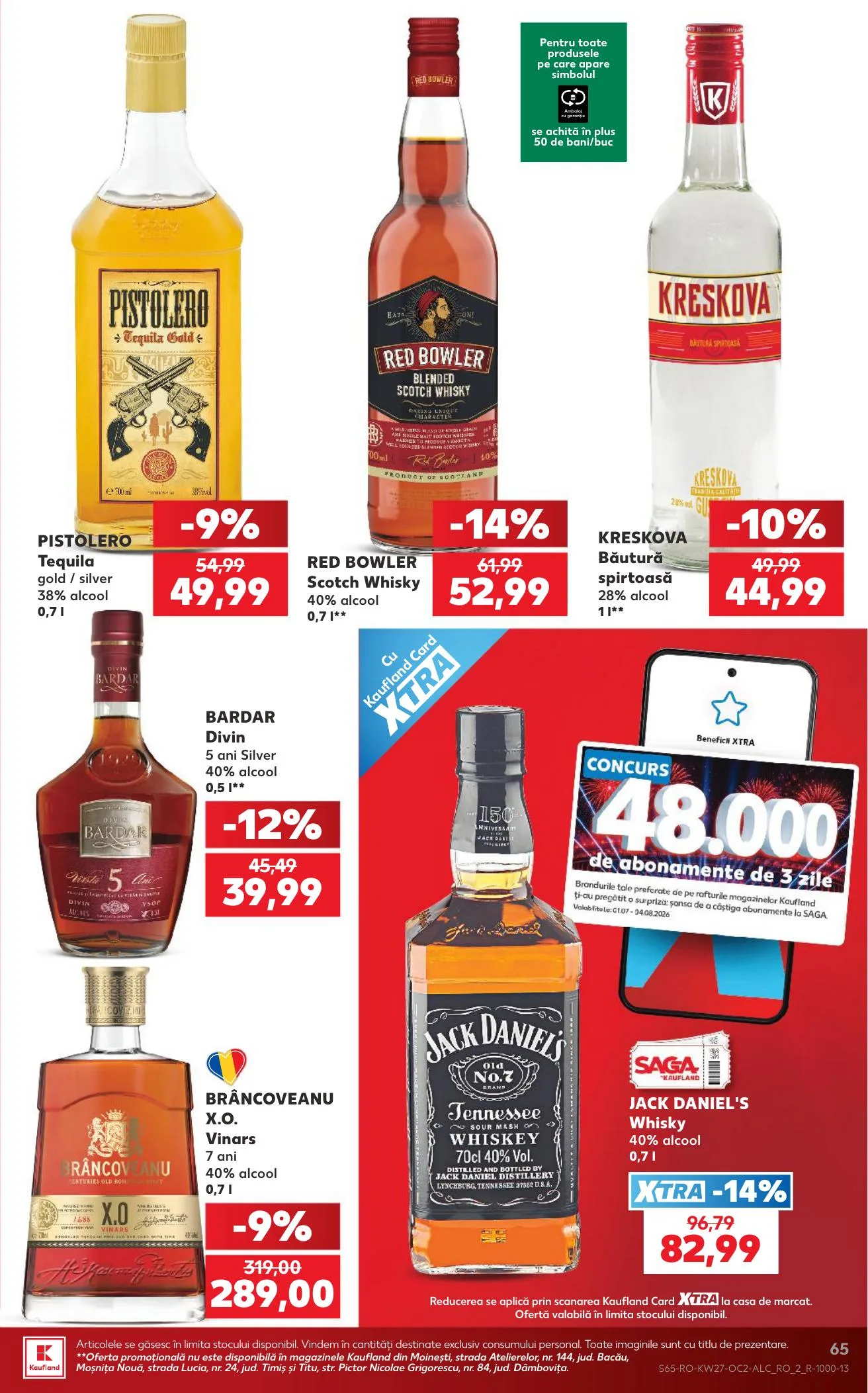 Kaufland akciós újság Románia 07.01–07.07 – 65. oldal
