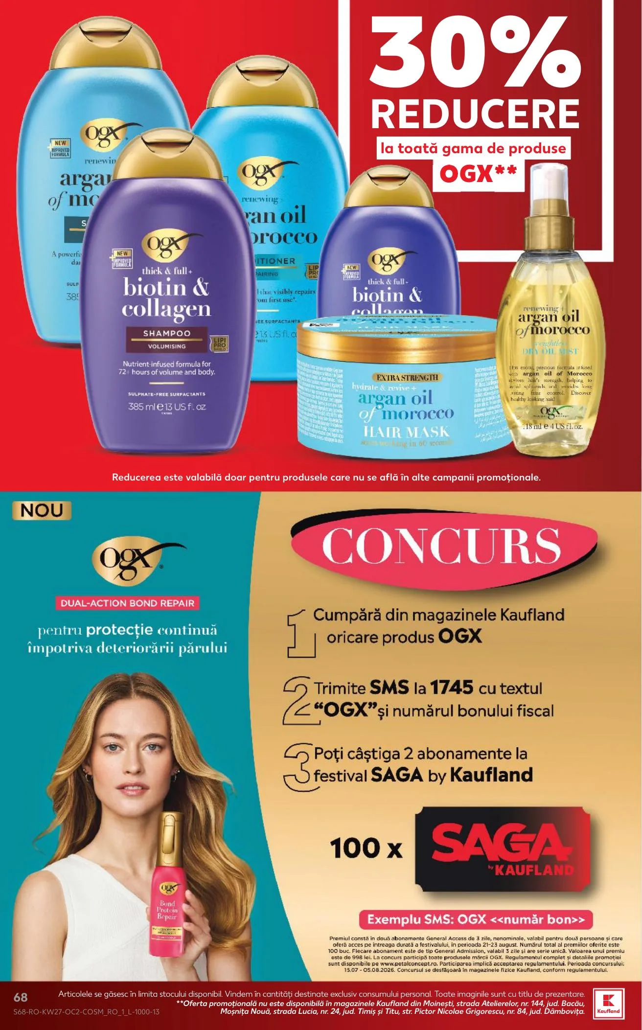 Kaufland akciós újság Románia 07.01–07.07 – 68. oldal