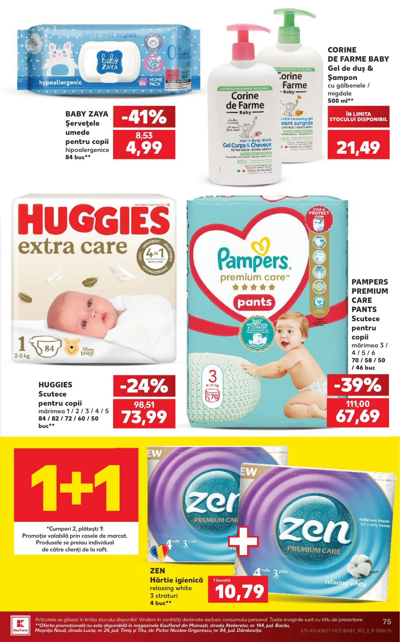 Kaufland akciós újság Románia 07.01–07.07 – 75. oldal