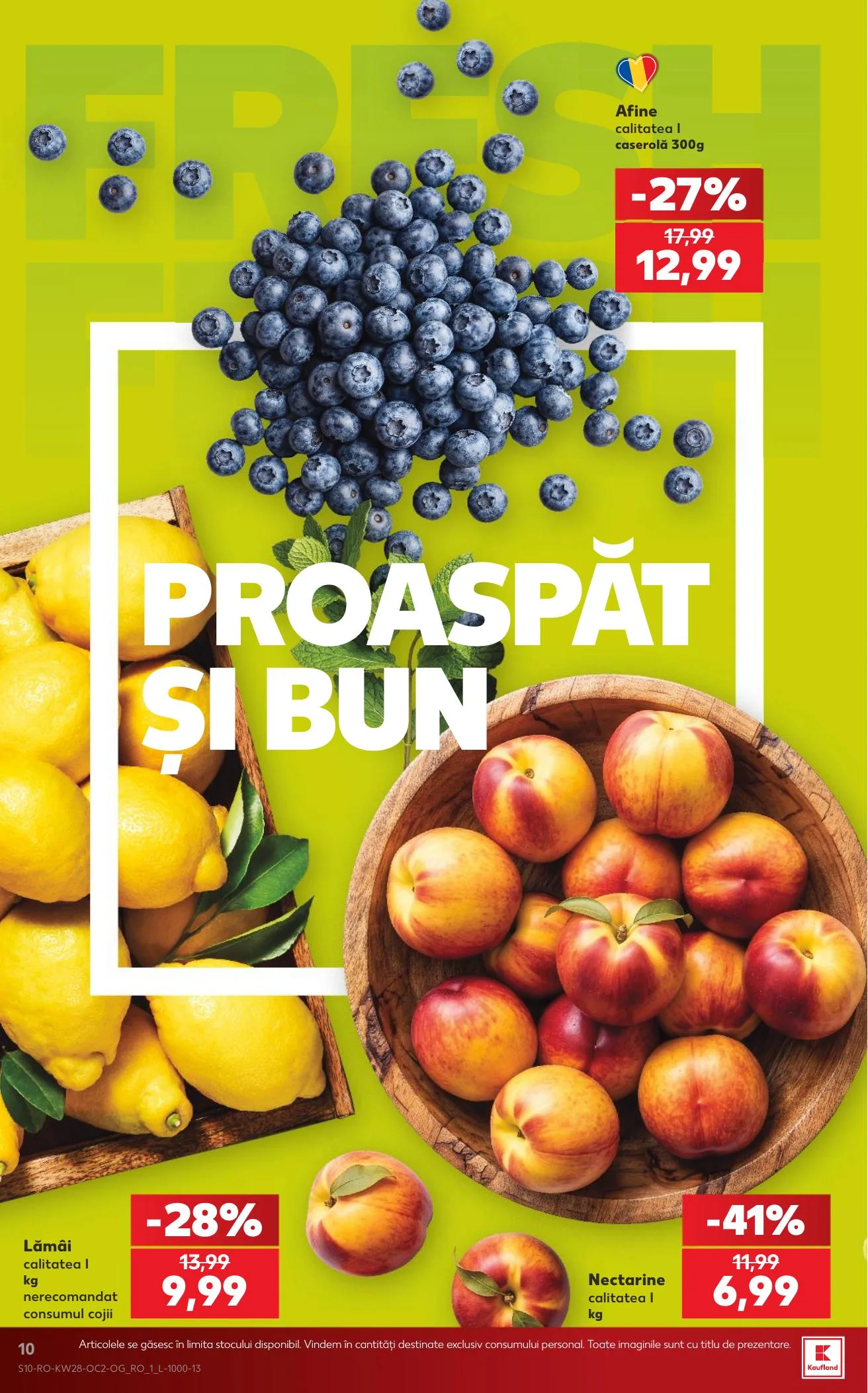 Kaufland akciós újság Románia 07.08–07.14 – 10. oldal