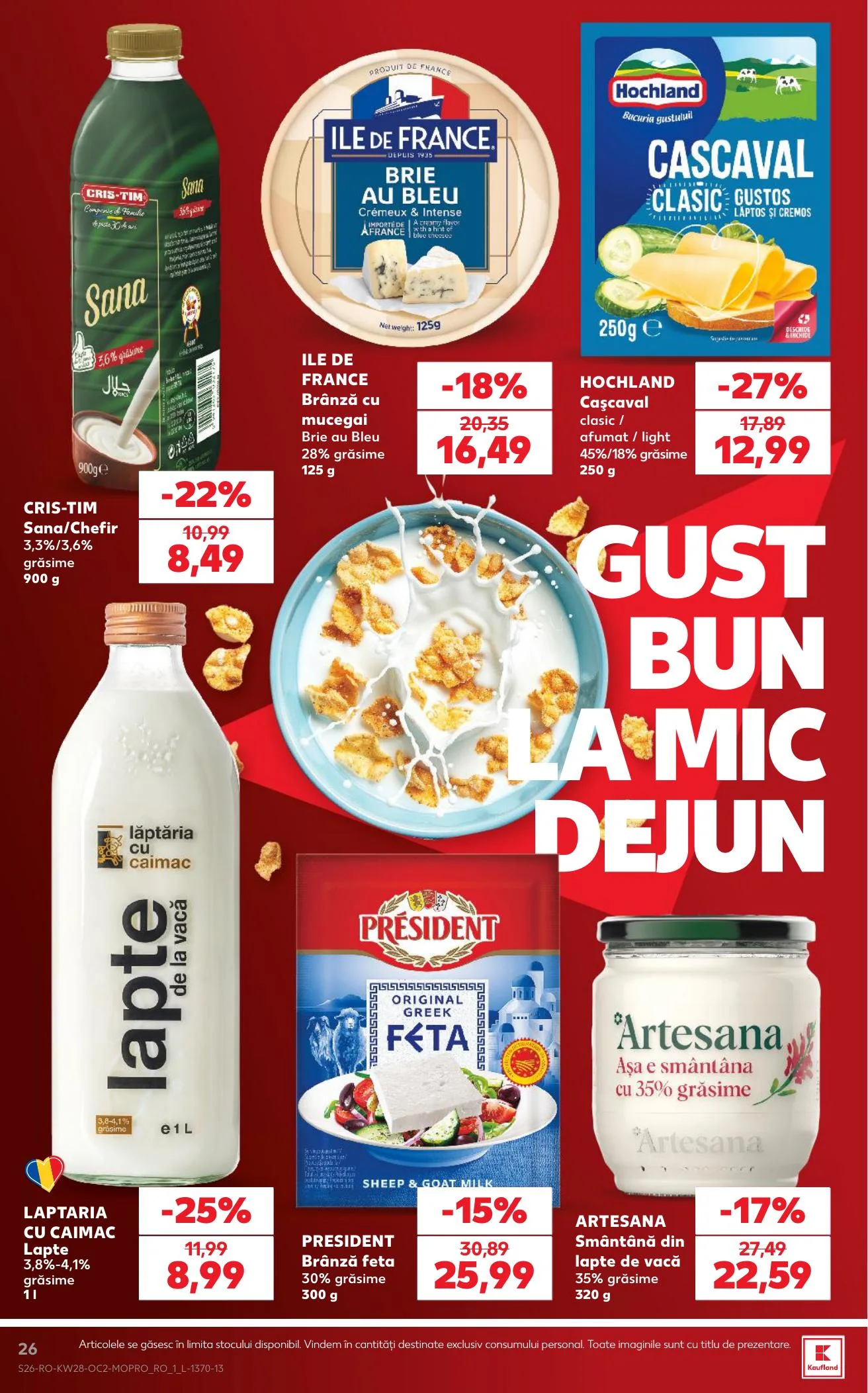 Kaufland akciós újság Románia 07.08–07.14 – 26. oldal