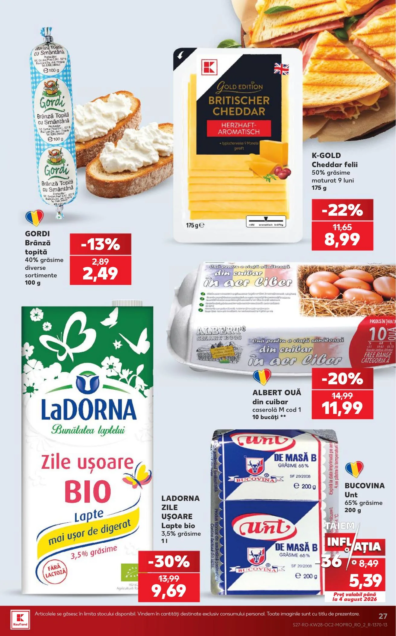 Kaufland akciós újság Románia 07.08–07.14 – 27. oldal