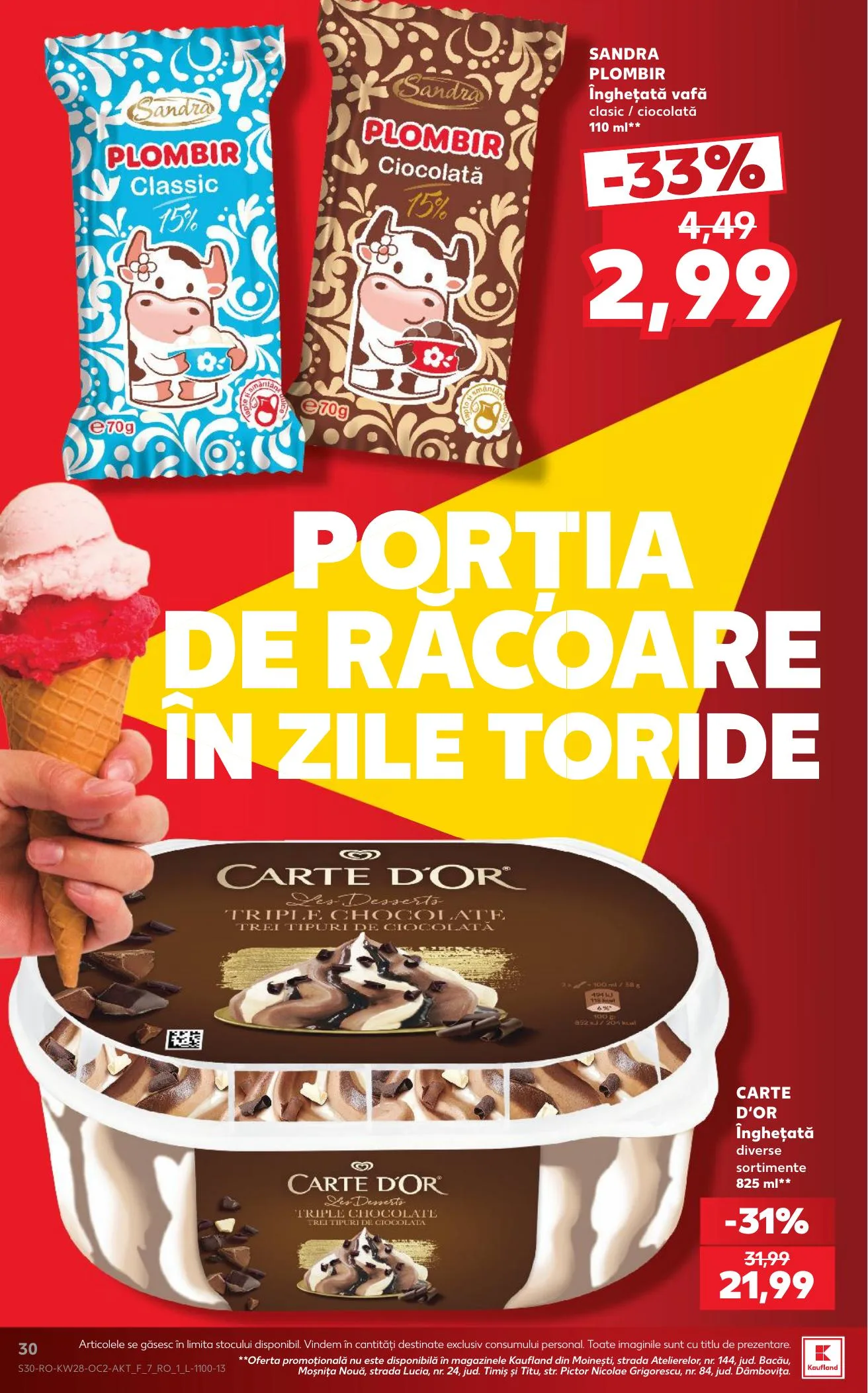 Kaufland akciós újság Románia 07.08–07.14 – 30. oldal
