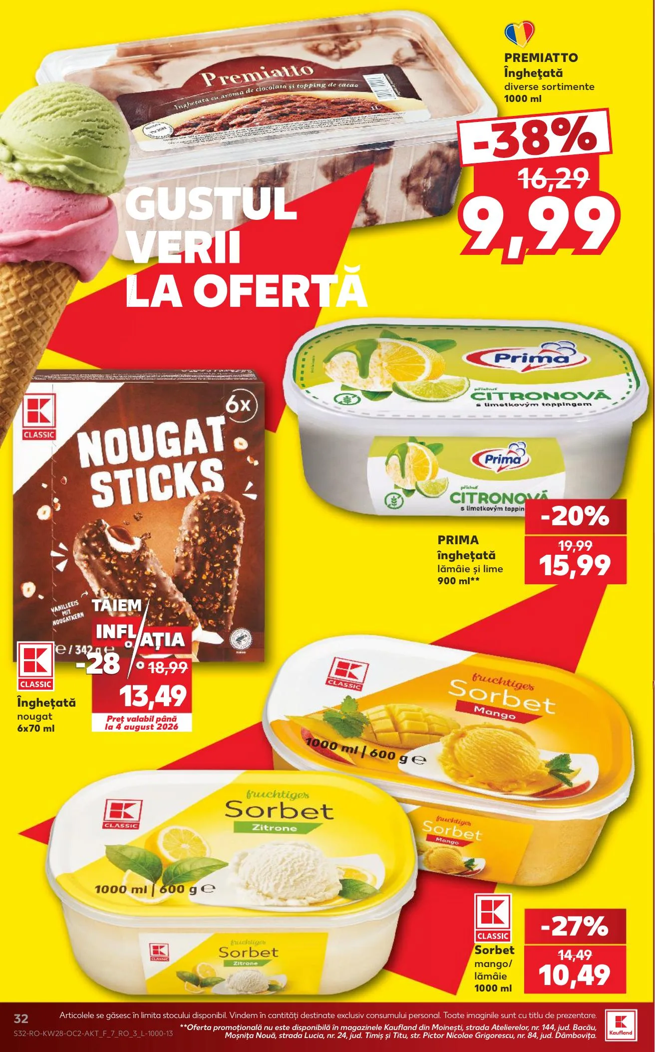 Kaufland akciós újság Románia 07.08–07.14 – 32. oldal