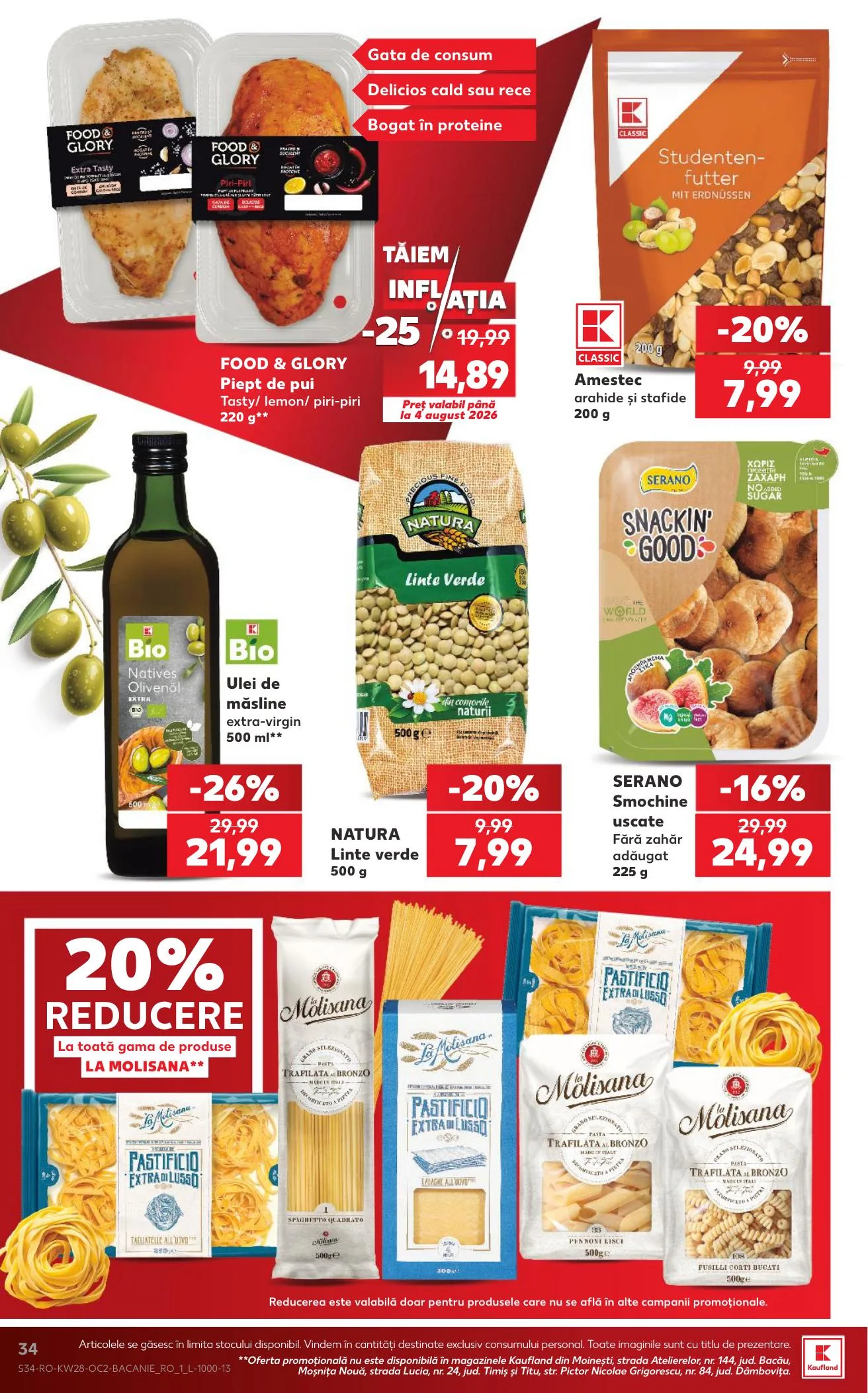 Kaufland akciós újság Románia 07.08–07.14 – 34. oldal