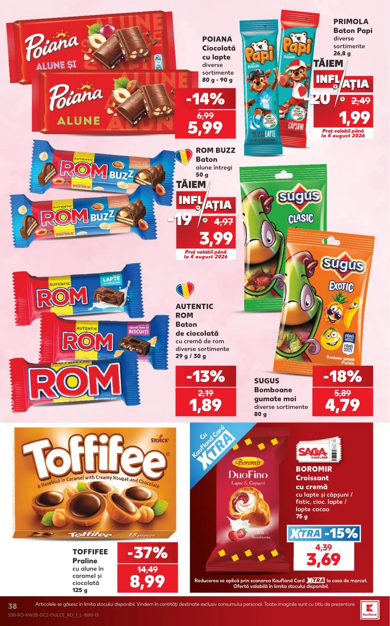 Kaufland akciós újság Románia 07.08–07.14 – 38. oldal