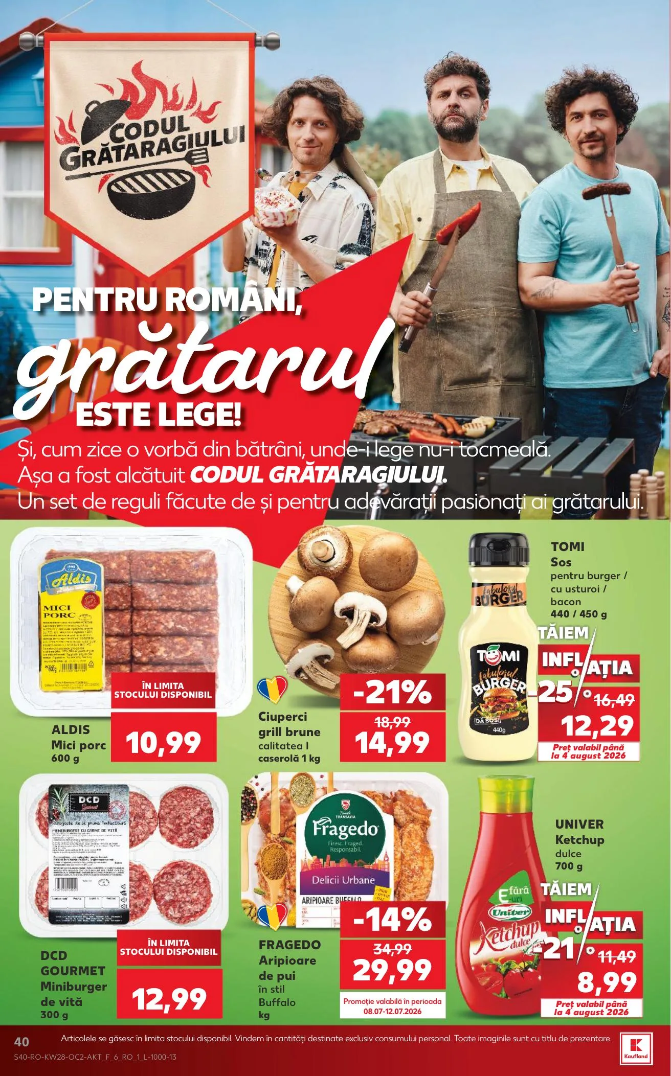 Kaufland akciós újság Románia 07.08–07.14 – 40. oldal