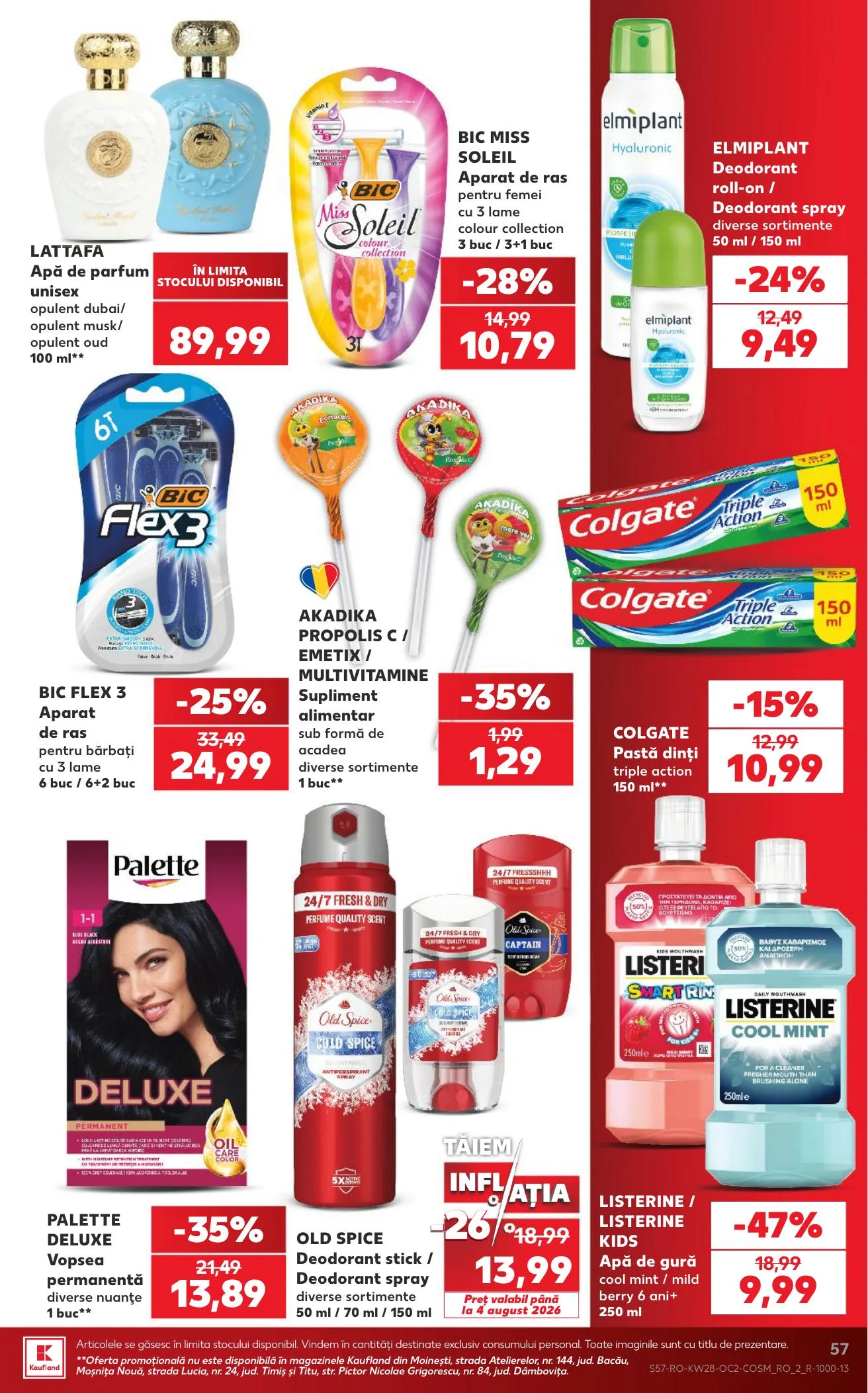 Kaufland akciós újság Románia 07.08–07.14 – 57. oldal