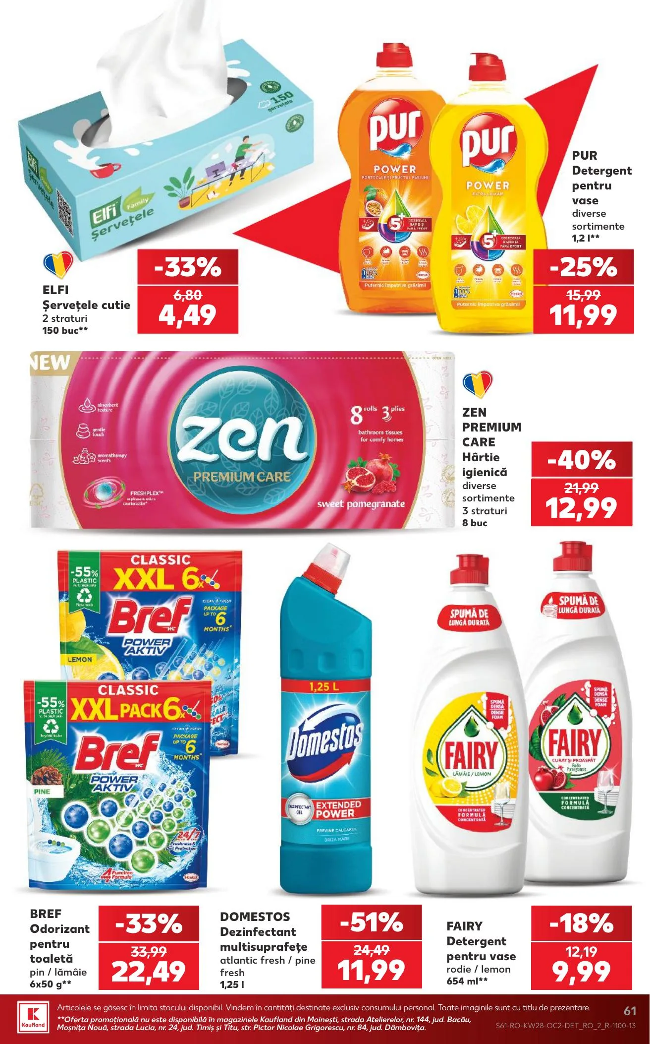 Kaufland akciós újság Románia 07.08–07.14 – 61. oldal