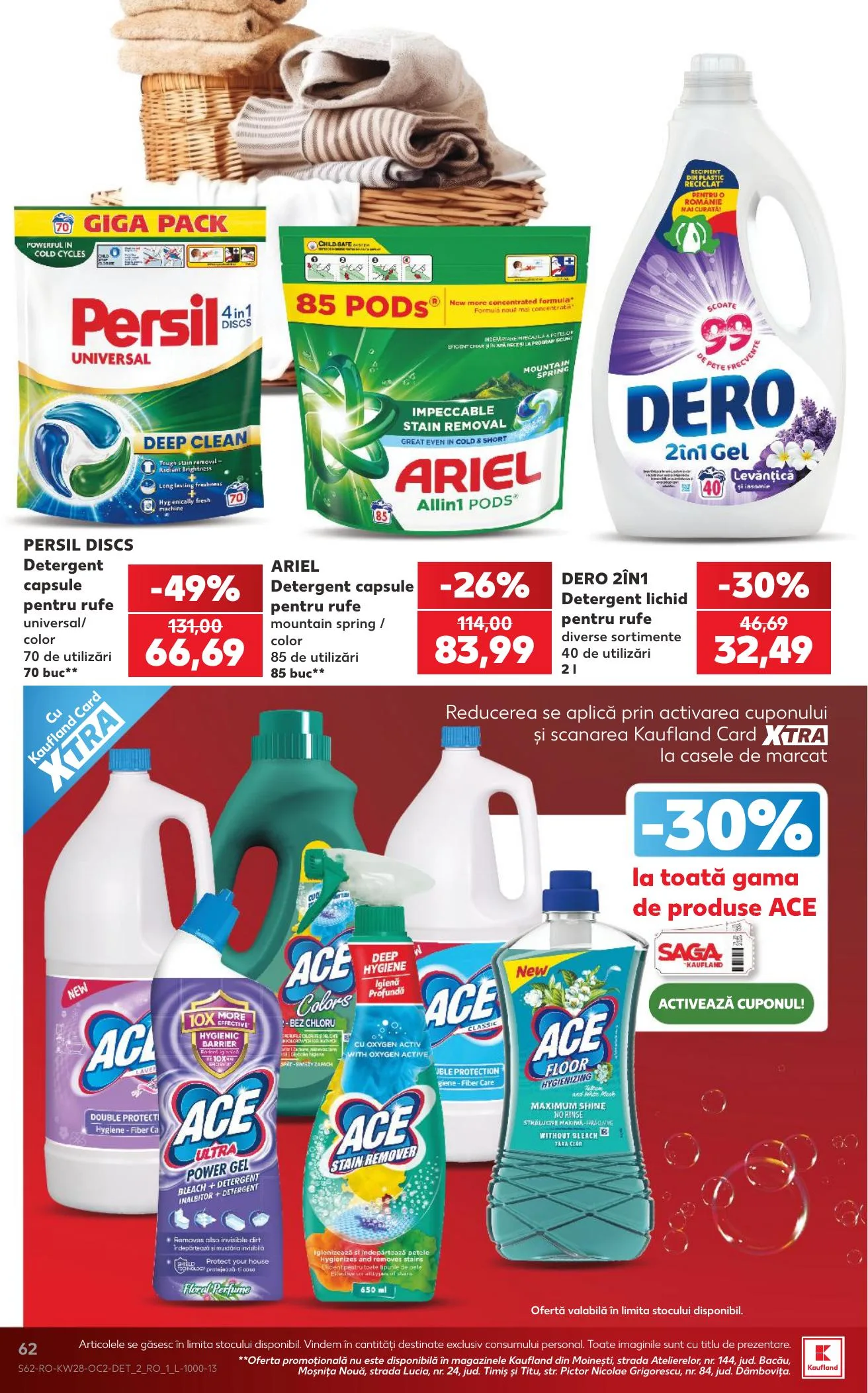 Kaufland akciós újság Románia 07.08–07.14 – 62. oldal
