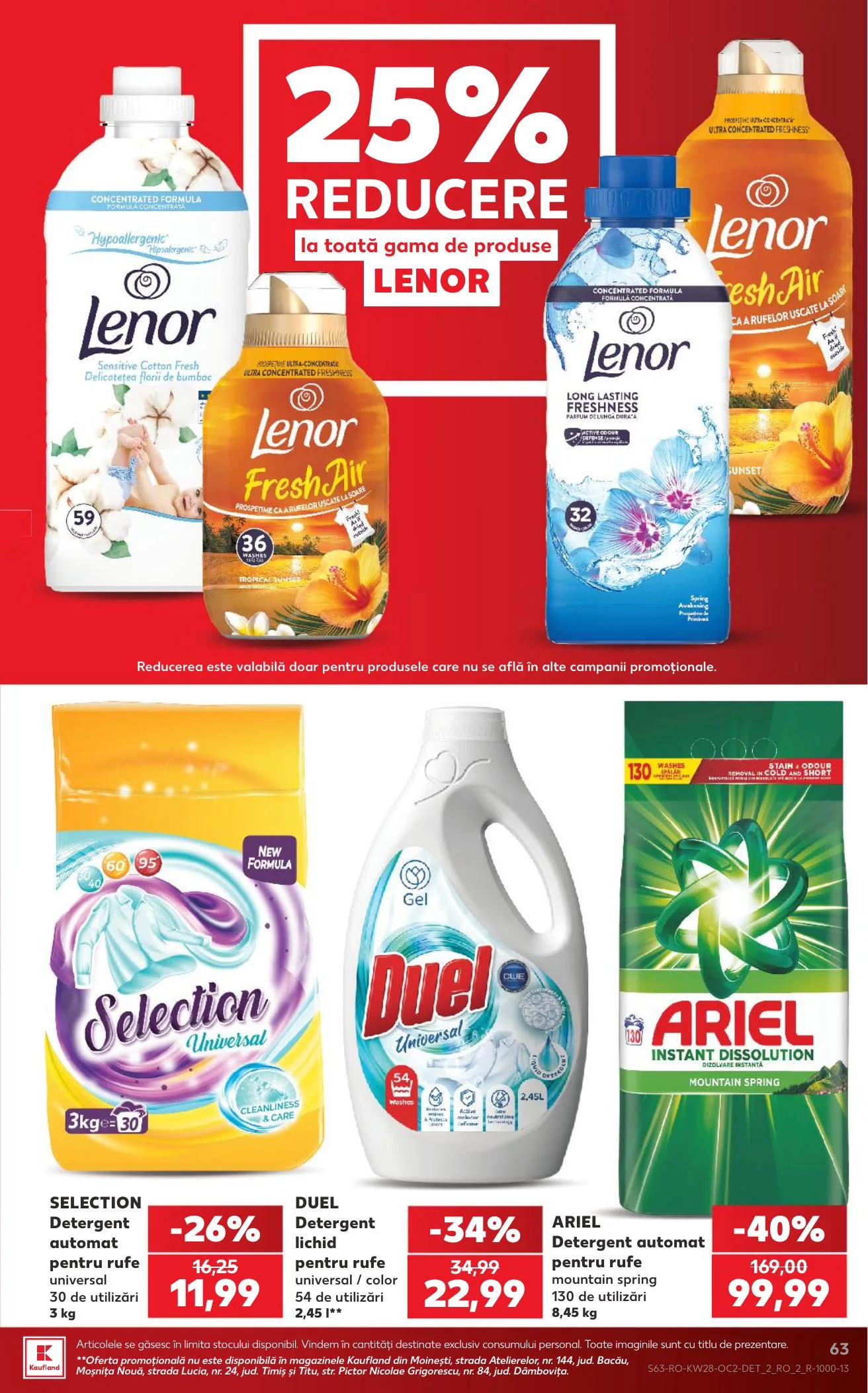 Kaufland akciós újság Románia 07.08–07.14 – 63. oldal