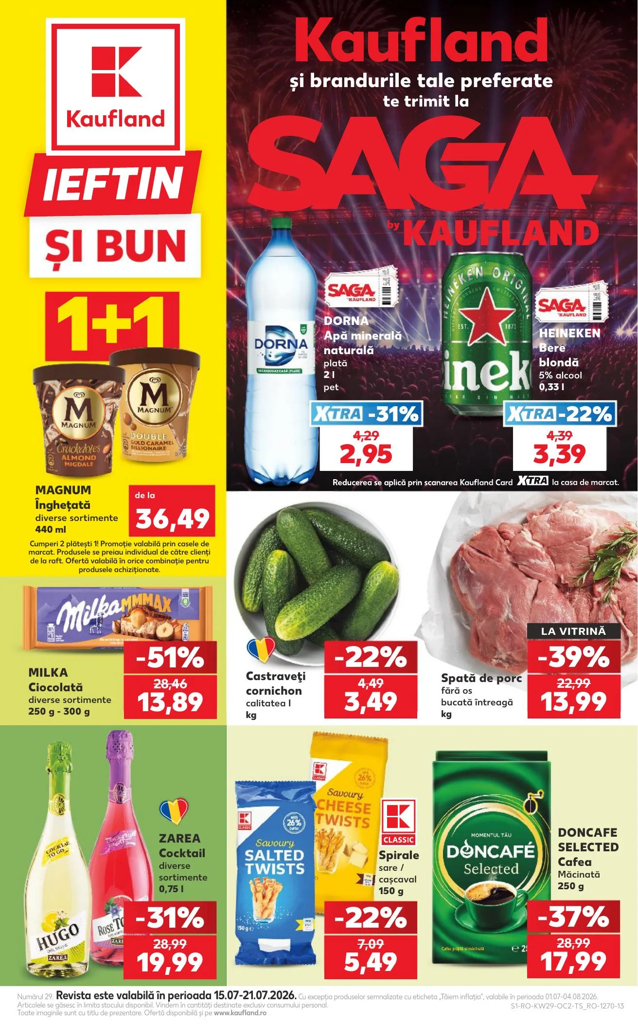 Kaufland akciós újság Románia 07.15–07.21